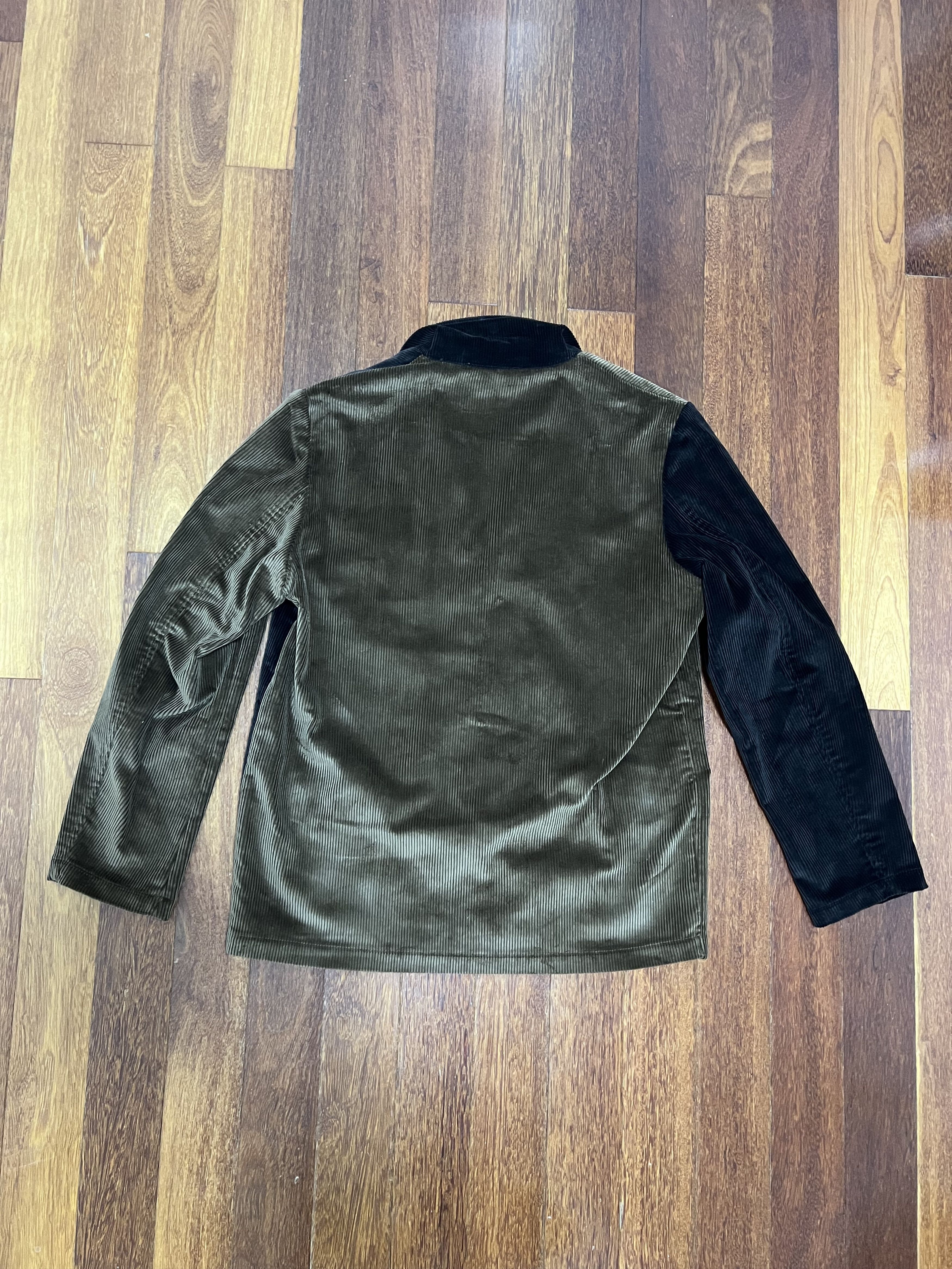 De Bonne Facture 💚 FW23 De Bonne Facture Paneled Corduroy Multicolor Blazer Size 50R - 7 Thumbnail