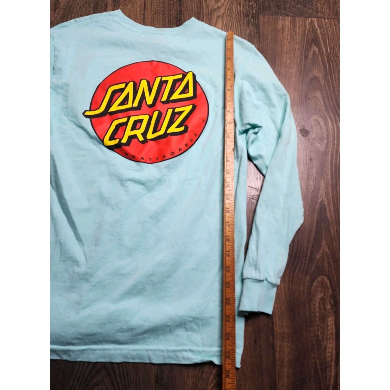 Vintage VINTAGE Santa Cruz Skateboards Shirt Adult S Blue Classic Logo Long Sleeve Size US S / EU 44-46 / 1 - 2 Thumbnail