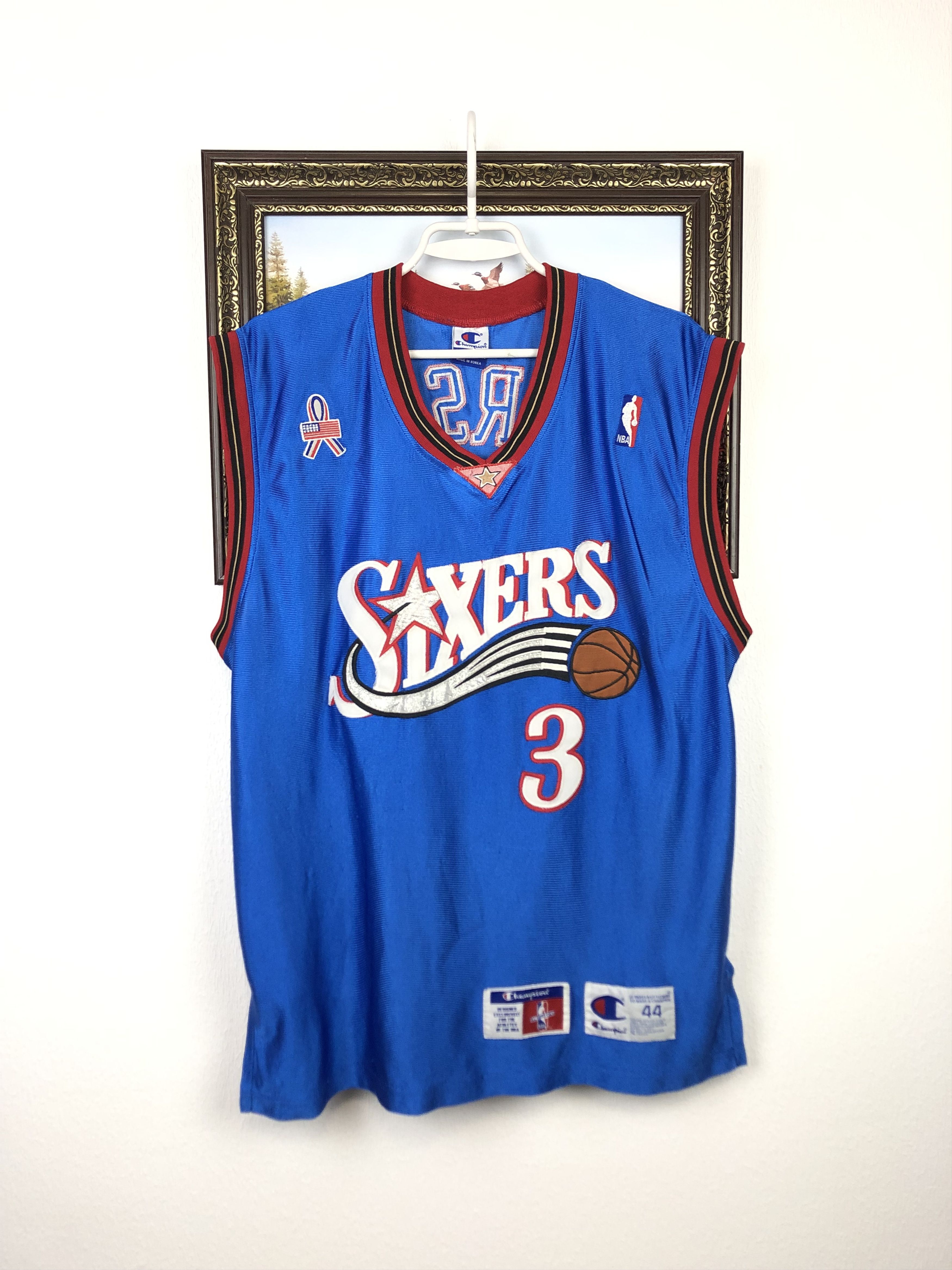 Iverson Philadelphia 76ers Sixers Trikot Allen Iverson 1998-00