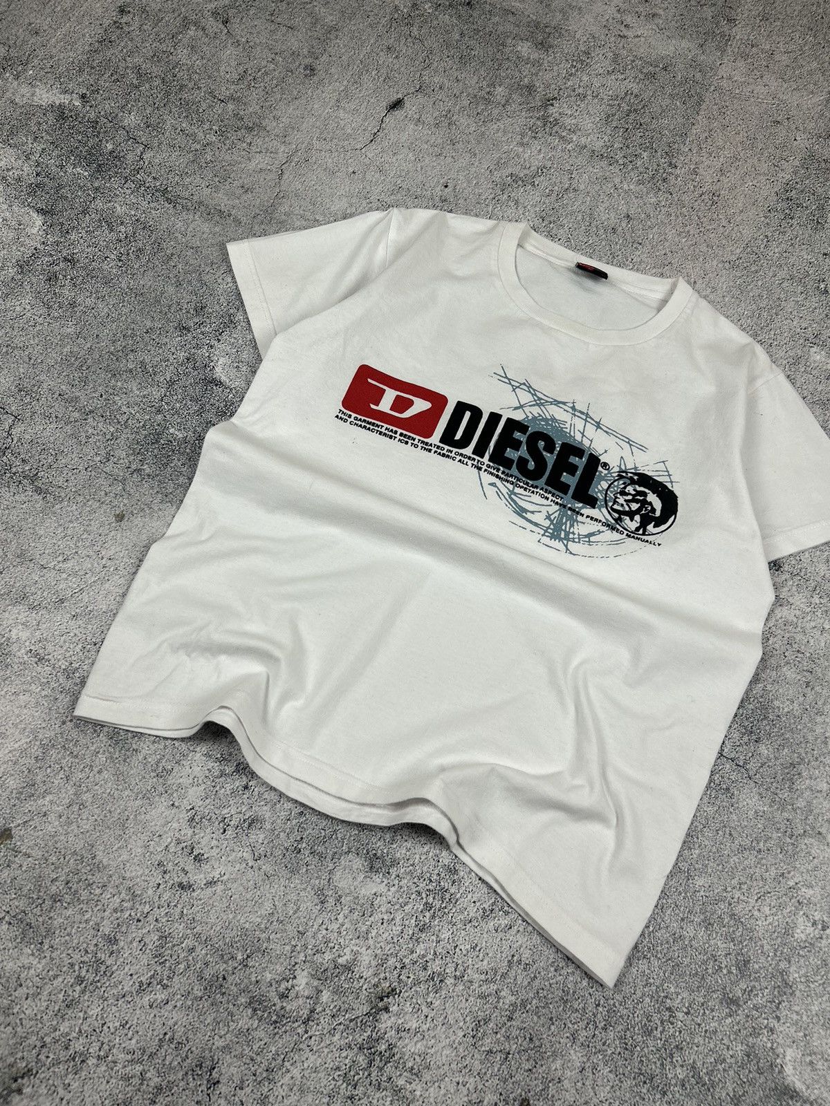 Diesel Vintage Big Logo Diesel Y2K Tee Size US L / EU 52-54 / 3 - 9 Thumbnail