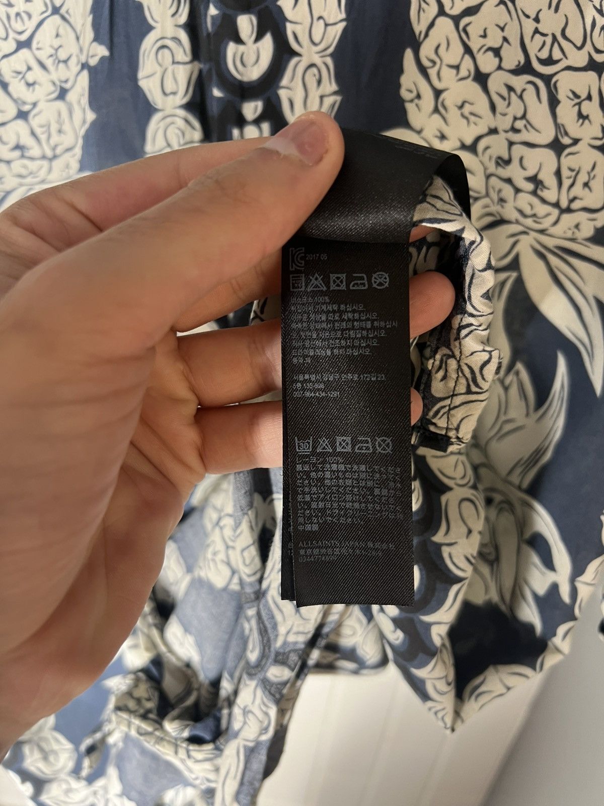 Allsaints × Vintage VERY RARE ALLSAINTS ANANAS SS DESIGNER SHIRT CASUAL Y2K 90s Size US M / EU 48-50 / 2 - 6 Thumbnail
