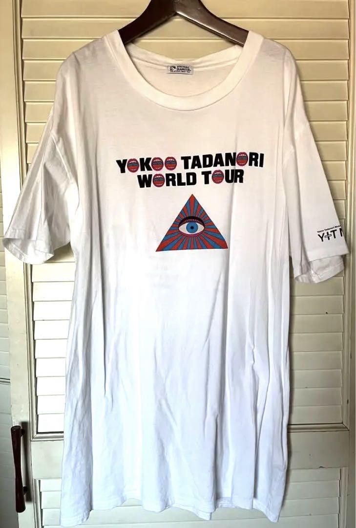 Hysteric Glamour HYSTERIC GLAMOUR YOKOO TADANORI WORLD TOUR T-Shirt White Size ONE SIZE - 1 Thumbnail