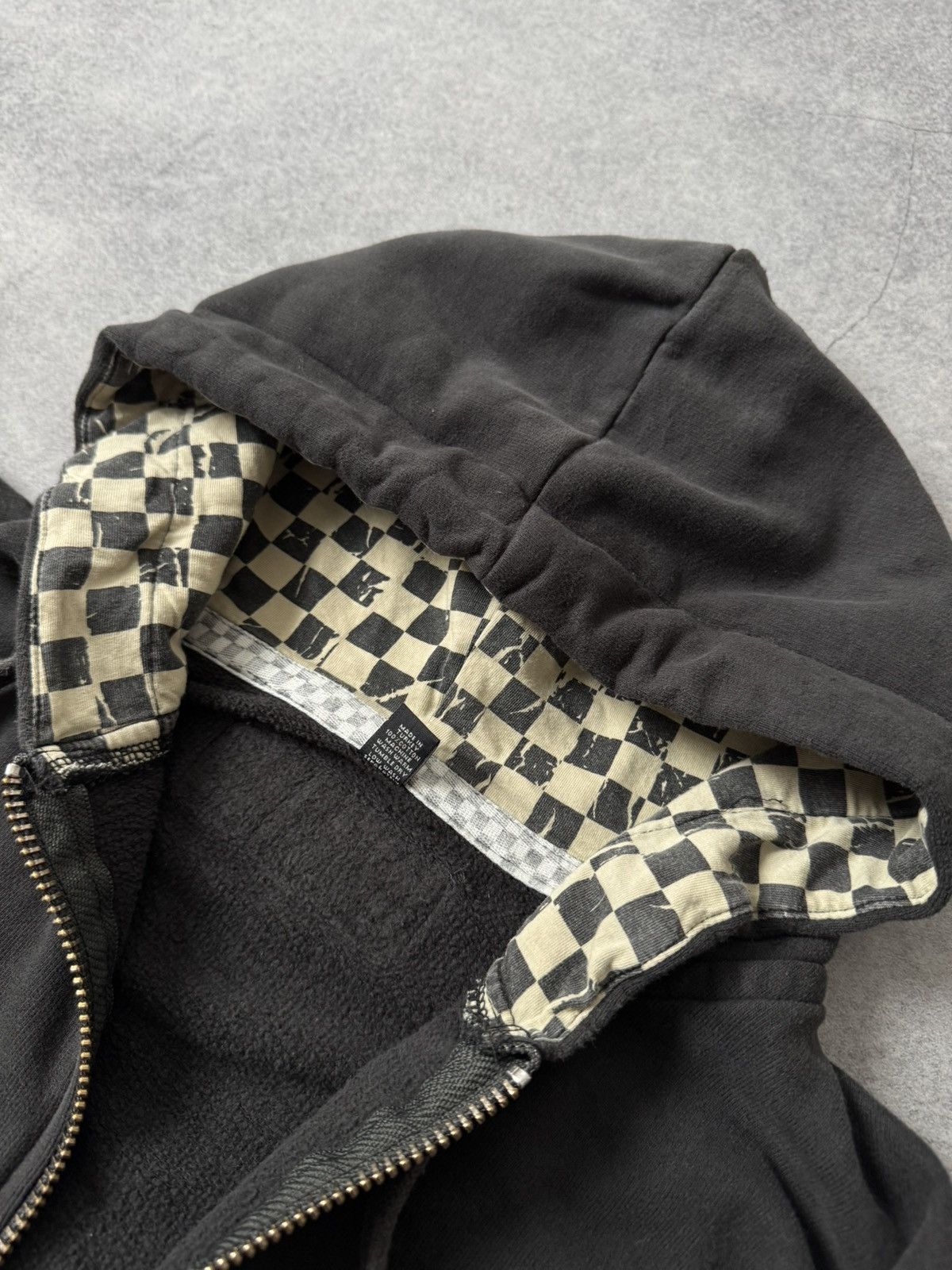 Vintage Vintage Warson Motors big logo zip-hoodies mens grey Size US S / EU 44-46 / 1 - 5 Thumbnail