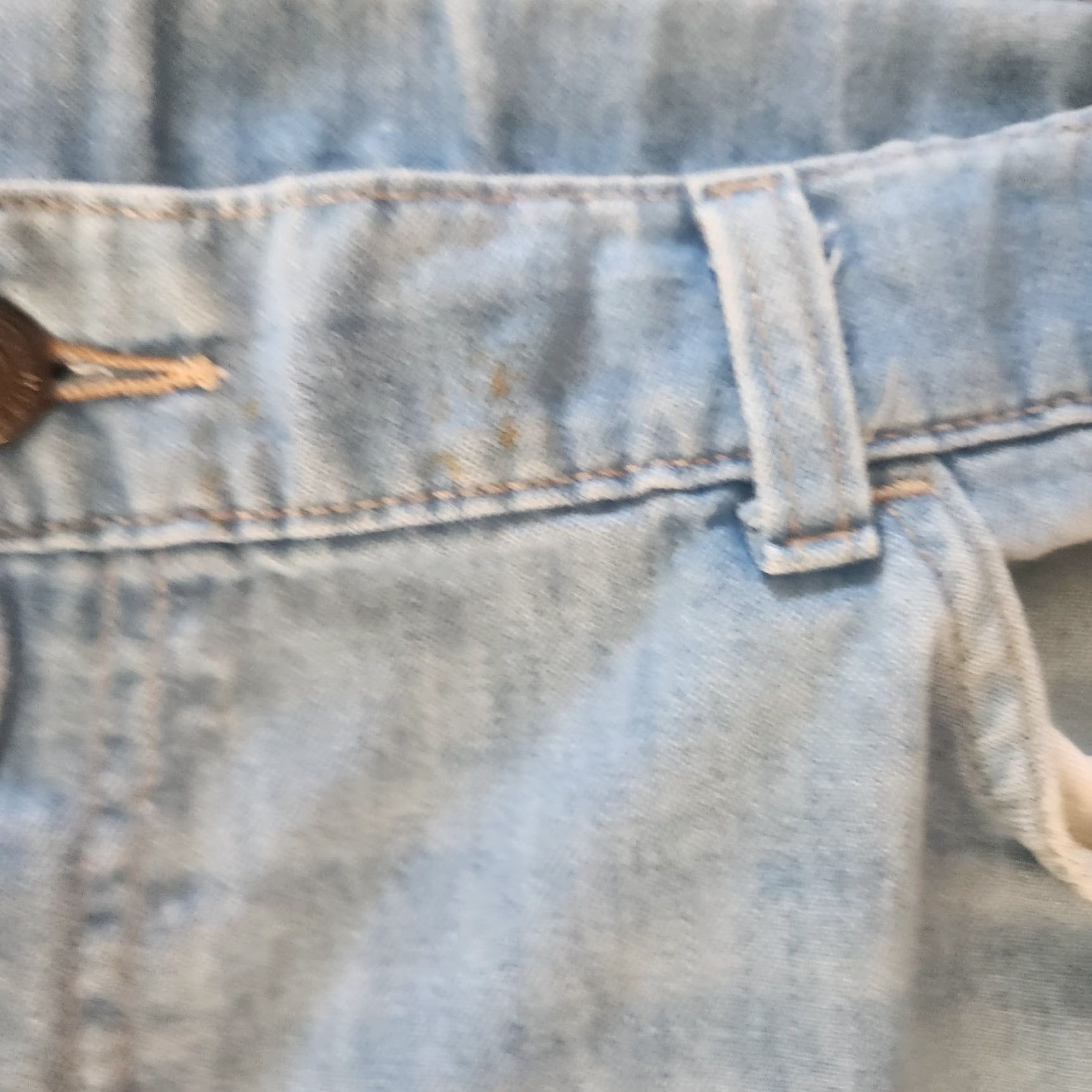 Levi's Vtg 70's Levi’s With A Skosh More Comfort Jeans Mens Blue Denim Orange Tab 40x32 Size US 40 / EU 56 - 7 Thumbnail