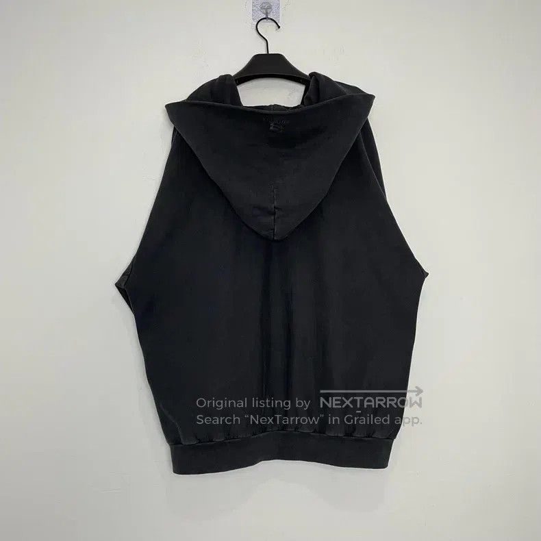 Balenciaga Balenciaga Double logo black hoodie Size US M / EU 48-50 / 2 - 2 Thumbnail