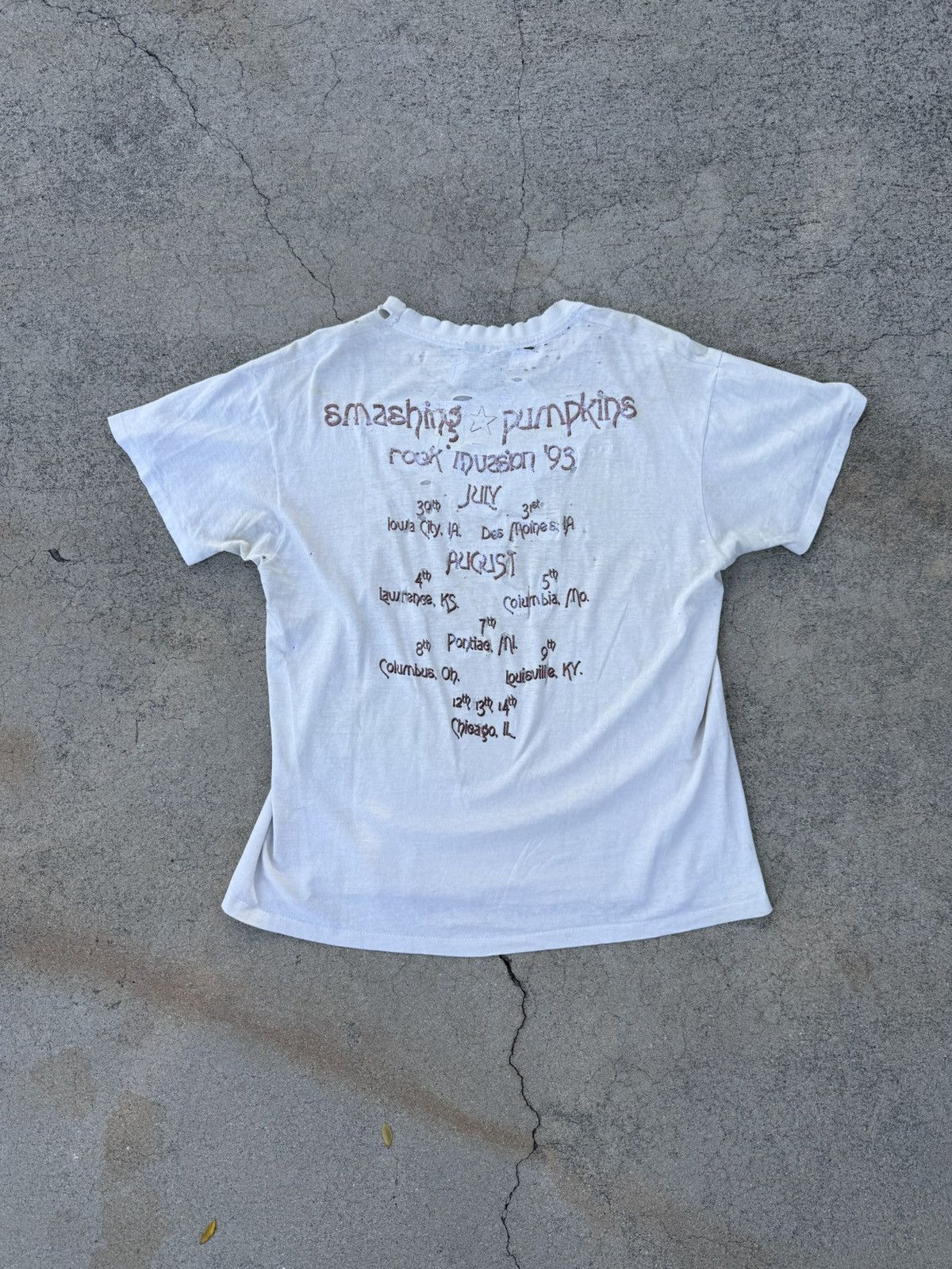 Vintage Vintage Smashing Pumpkins “Siamese Dream” Size US XL / EU 56 / 4 - 4 Thumbnail