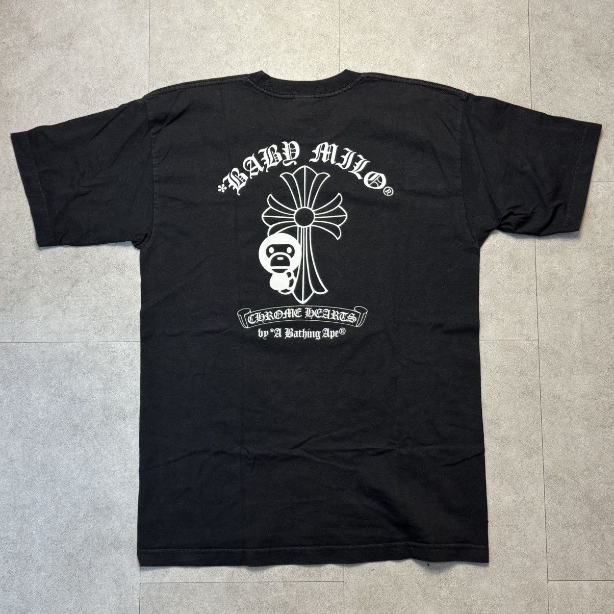 Bape × Chrome Hearts Bape Chrome Hearts Collaboration Tee Size L Size US L / EU 52-54 / 3 - 3 Thumbnail