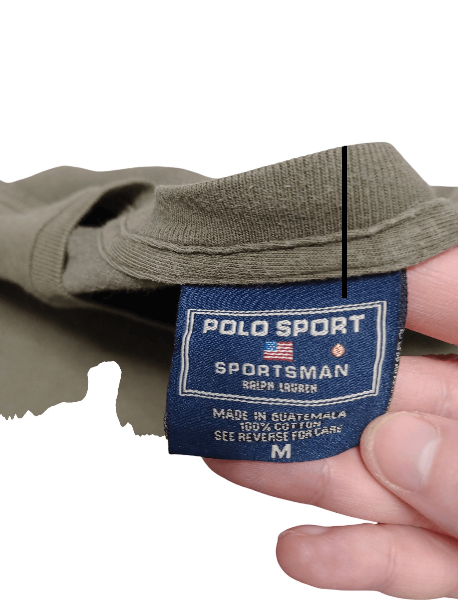 Polo Ralph Lauren POLO SPORT RALPH LAUREN AMERICAN FLAG VINTAGE FADED LONG Size US M / EU 48-50 / 2 - 4 Thumbnail