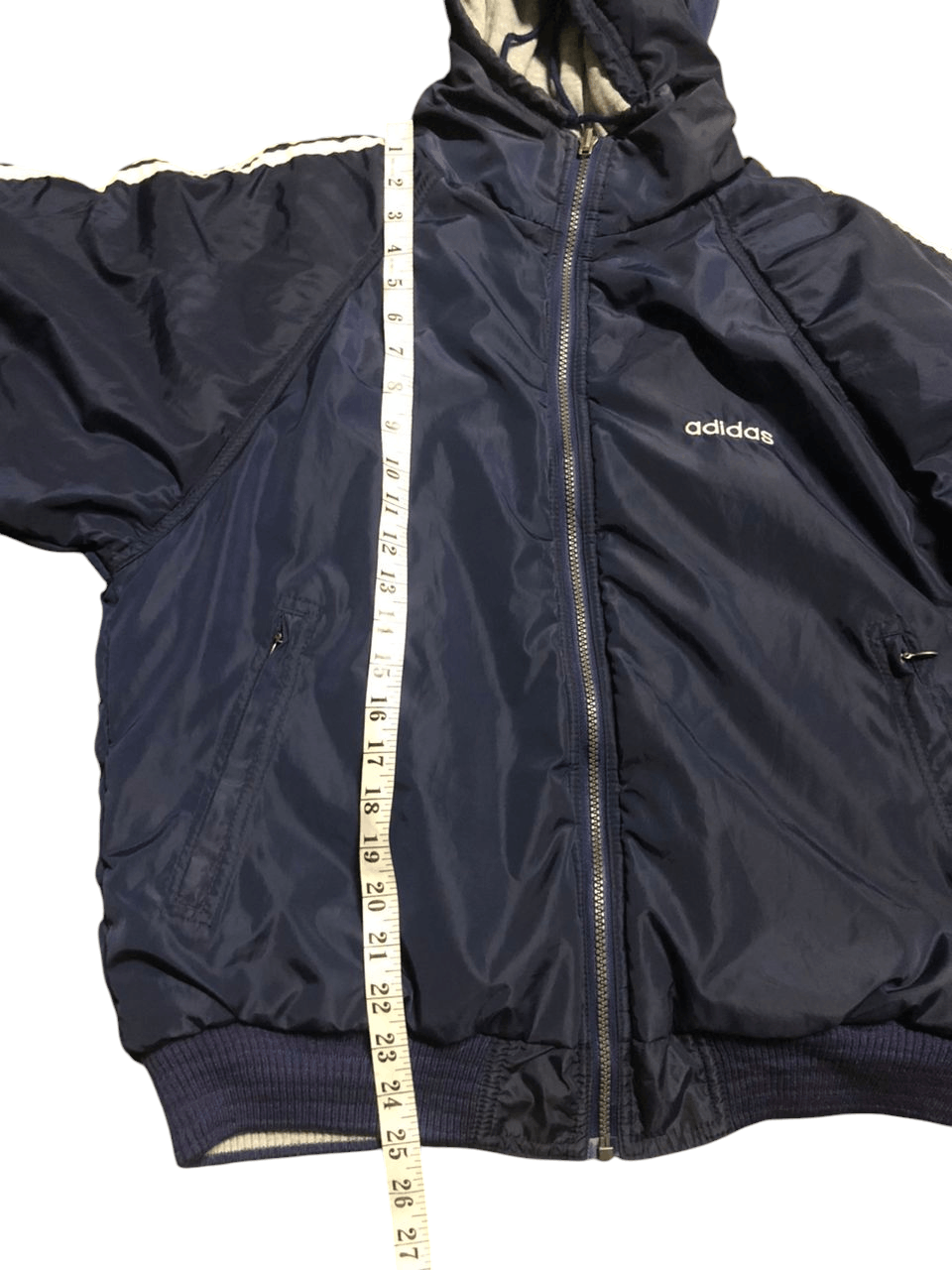 Adidas Vintage 90s Adidas Rivesible Hoodie Zipper Jacket Size US S / EU 44-46 / 1 - 20 Thumbnail