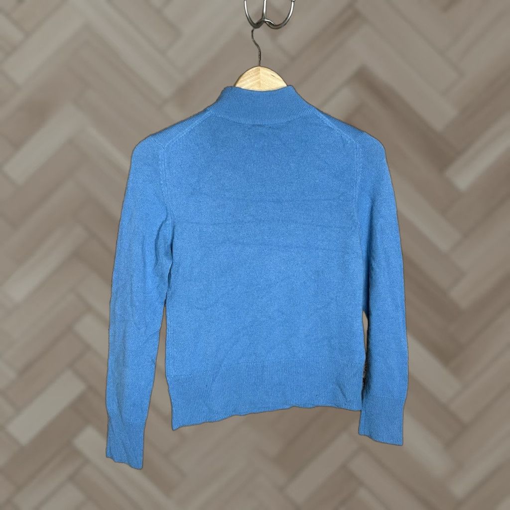 Vintage Prive Cashmere Womens Pullover Sweatshirt Blue XS Sweatshirt Size XS Pullover Cashmere Women Long Sleeve Size XS / US 0-2 / IT 36-38 - 1 Thumbnail