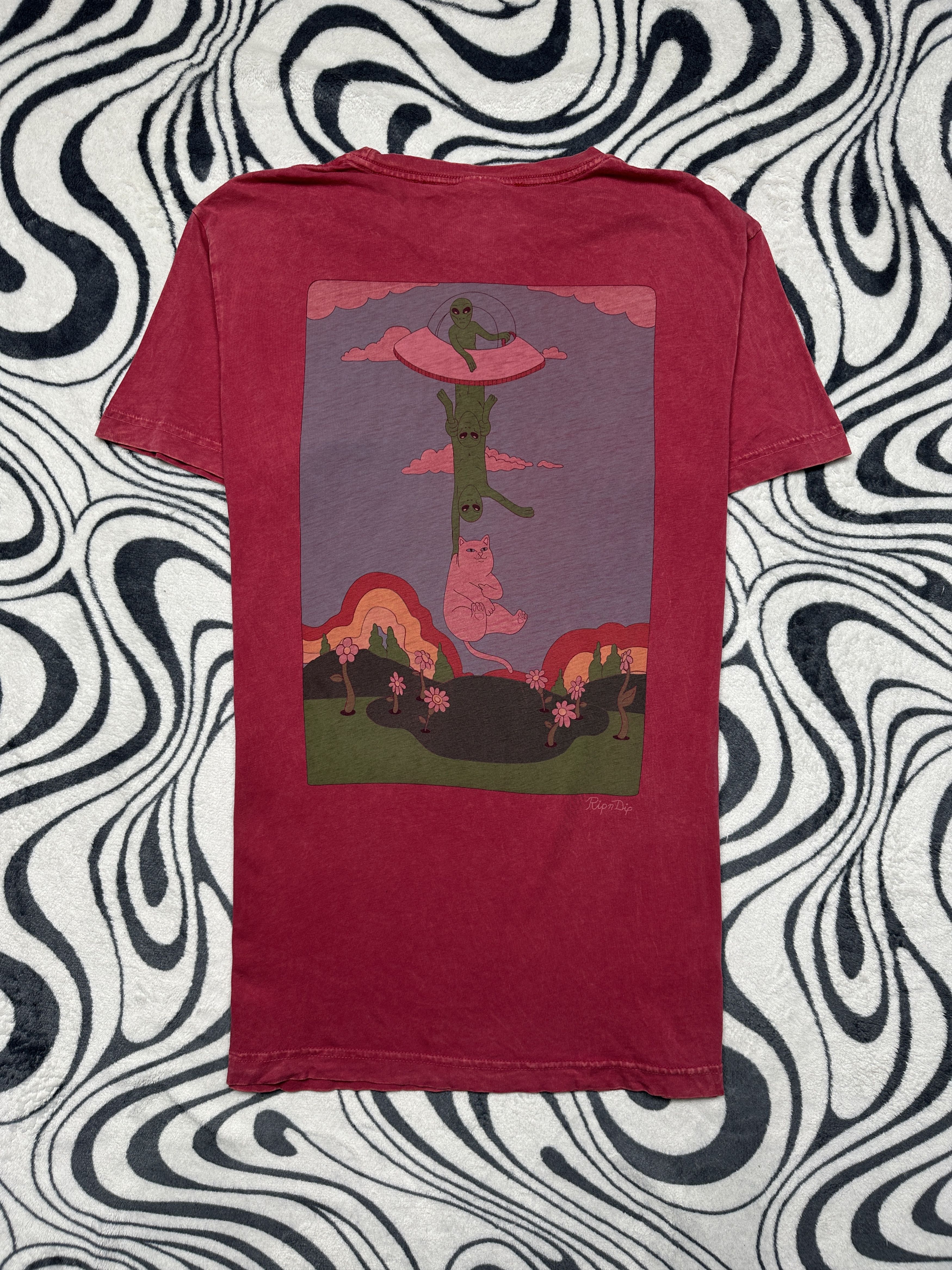 RIPNDIP RIPNDIP Mens Crew Neck T-Shirt Size US M / EU 48-50 / 2 - 1 Thumbnail