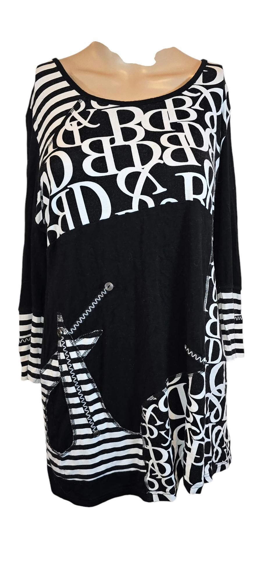 Designer LINEA DOMANI Women's Graphic Stylish Casual Wear Size L / US 10 / IT 46 - 1 Thumbnail