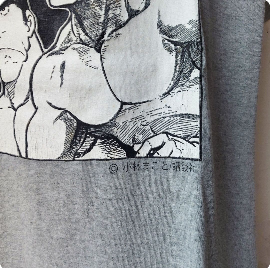 Japanese Brand × Vintage 🔥RARE🔥Vintage Japanese Anime Manga 1.2 No Sansiro Tshirt Size US M / EU 48-50 / 2 - 6 Thumbnail