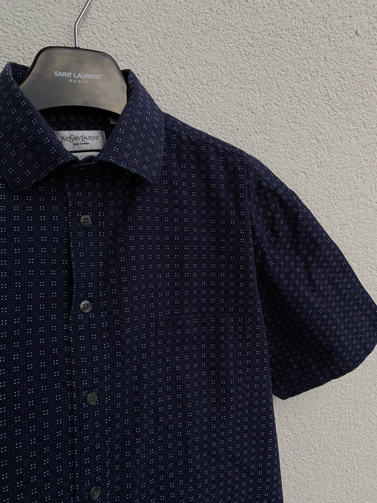 Yves Saint Laurent Summer YSL Shirt Cotton YSL Button up YSL Overshirt Size US XL / EU 56 / 4 - 7 Thumbnail