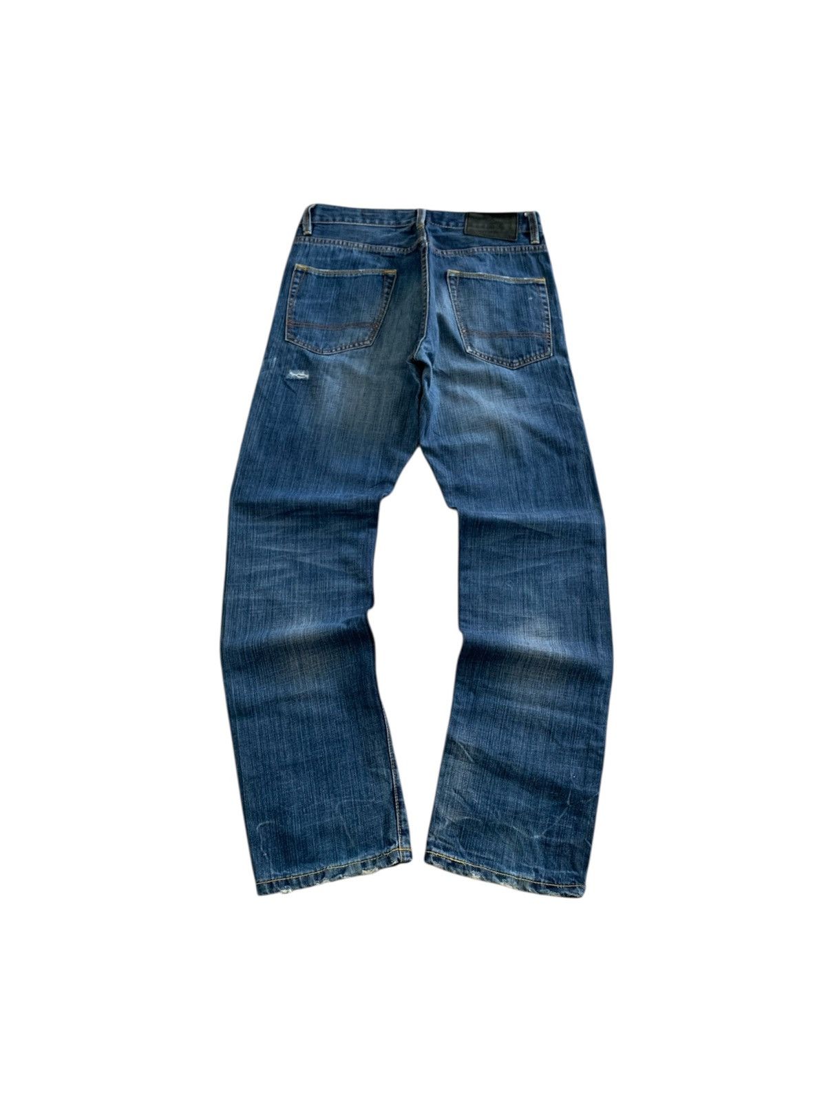 Scotch & Soda Scotch & Soda Ronson Distressed Faded Blue Jeans Size US 30 / EU 46 - 1 Thumbnail