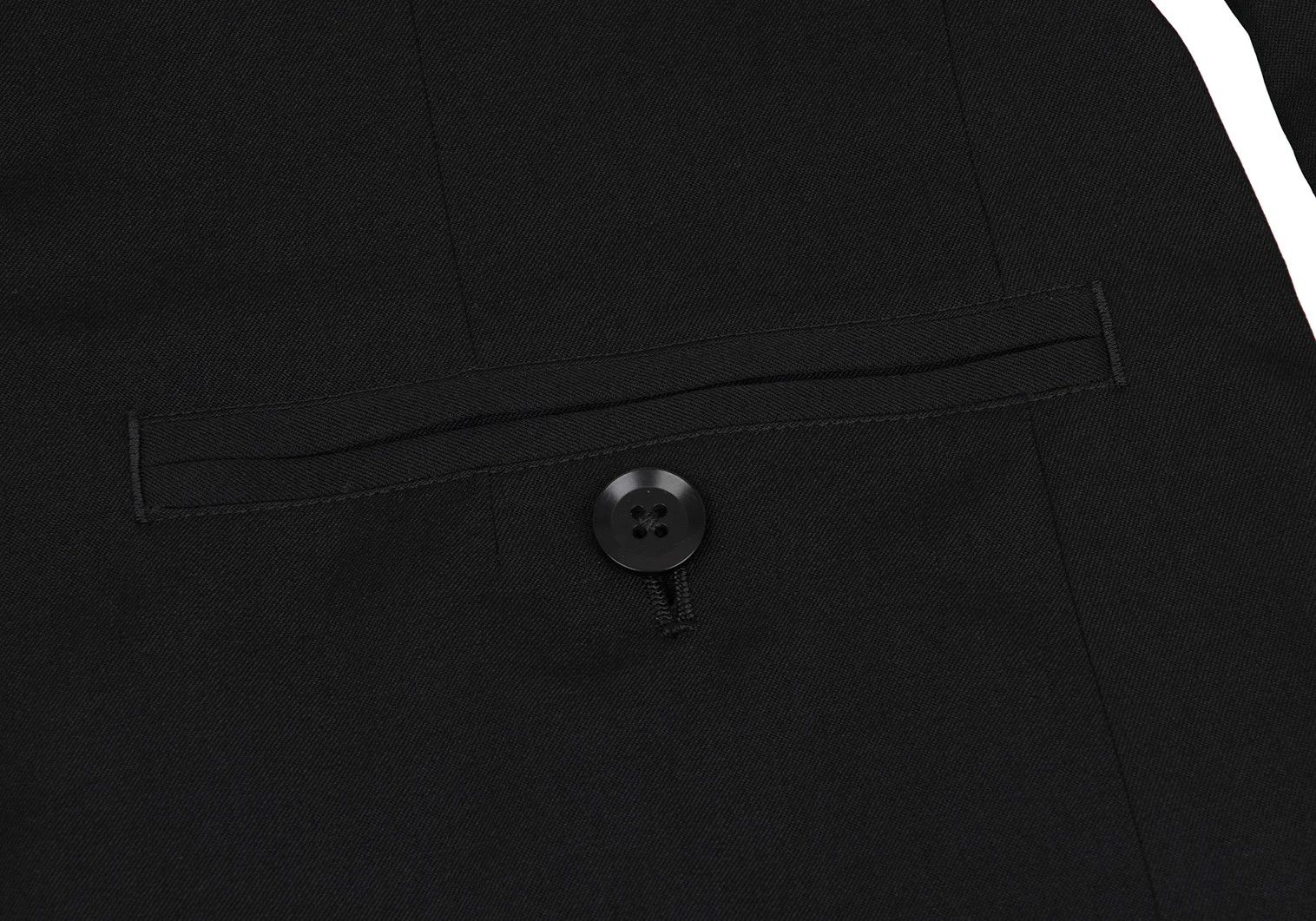 Yohji Yamamoto Asymmetrical Wool Cape Jacket in Black Size 3 Size US L / EU 52-54 / 3 - 8 Thumbnail