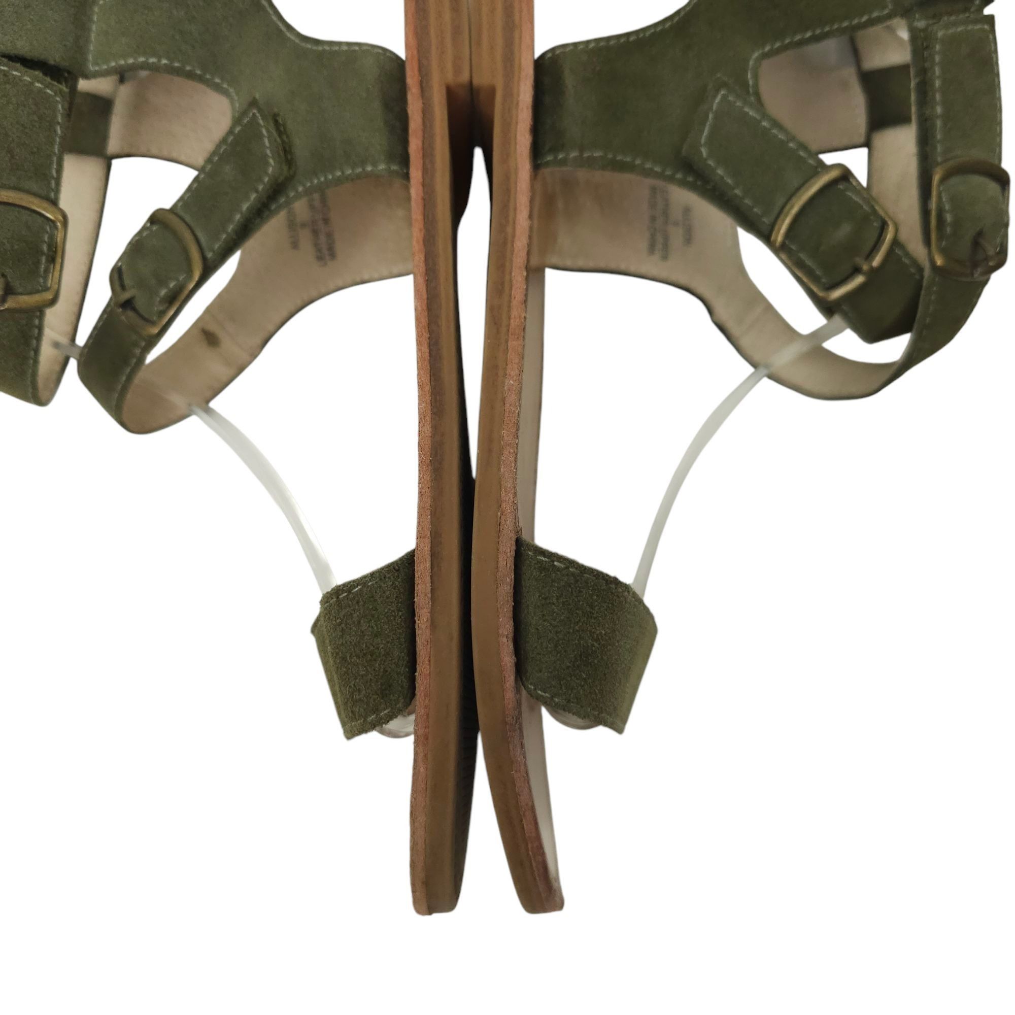 Other Boutique Corkys Allison Sandals Suede Womens Size 9 Green Size US 9 / IT 39 - 14 Thumbnail