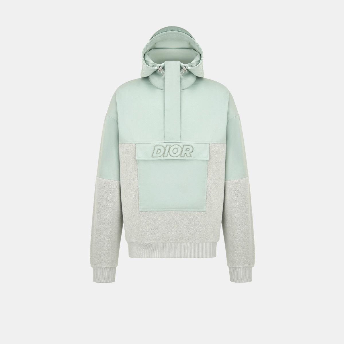 Dior o1bcso1str0225 Oversized Hooded Sweatshirt in Sea Green Size US L / EU 52-54 / 3 - 1 Thumbnail
