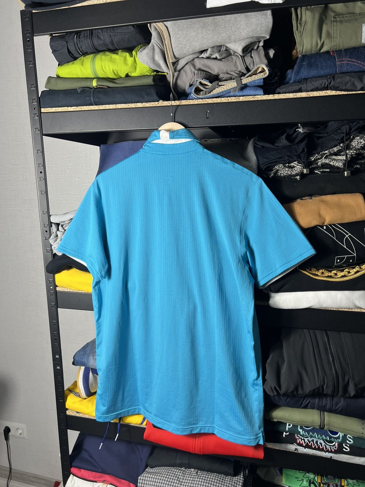 Nike 🎾 Nike Roger Federer DryFit Polo Shirts Australian Open 2010 Size US L / EU 52-54 / 3 - 6 Thumbnail