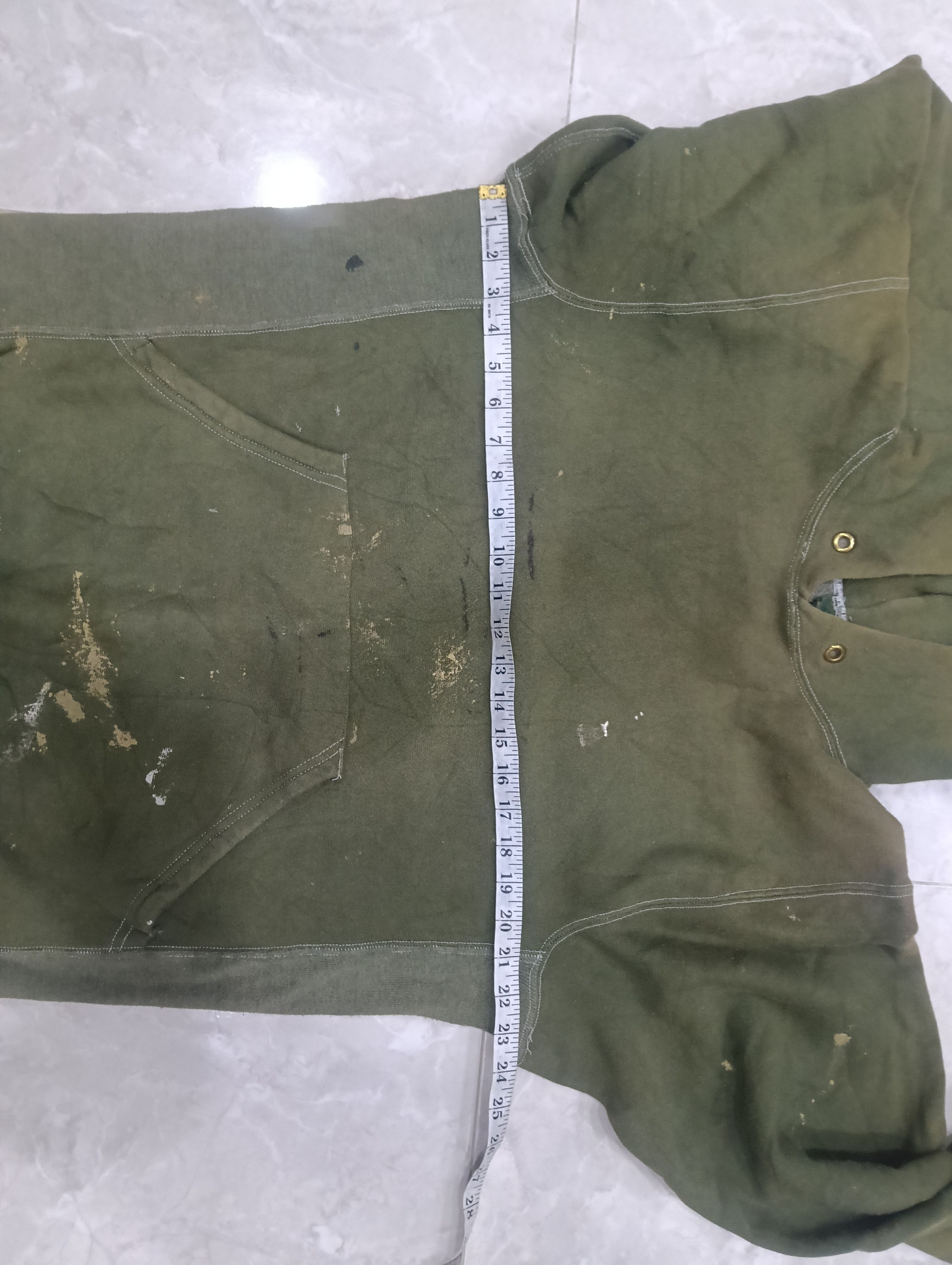 Vintage Rare Vintage Hoodie Like Army Size US XL / EU 56 / 4 - 8 Thumbnail