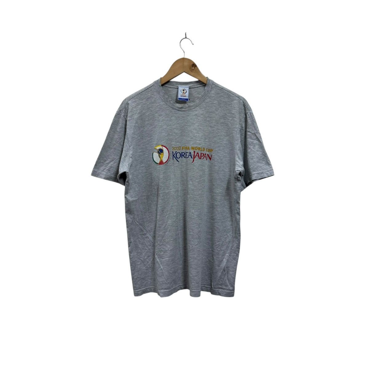 Vintage Vintage Fifa World Cup Korea Japan Tshirt Size US L / EU 52-54 / 3 - 1 Thumbnail
