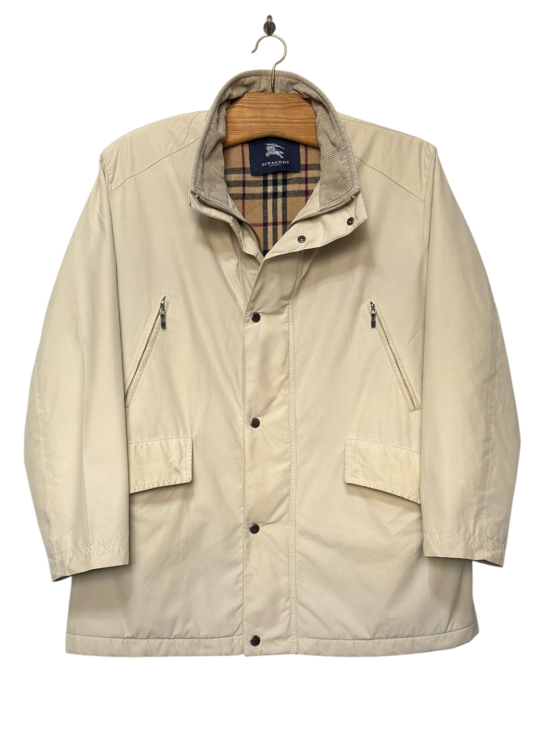 🔥 Burberry parka nova check size xl