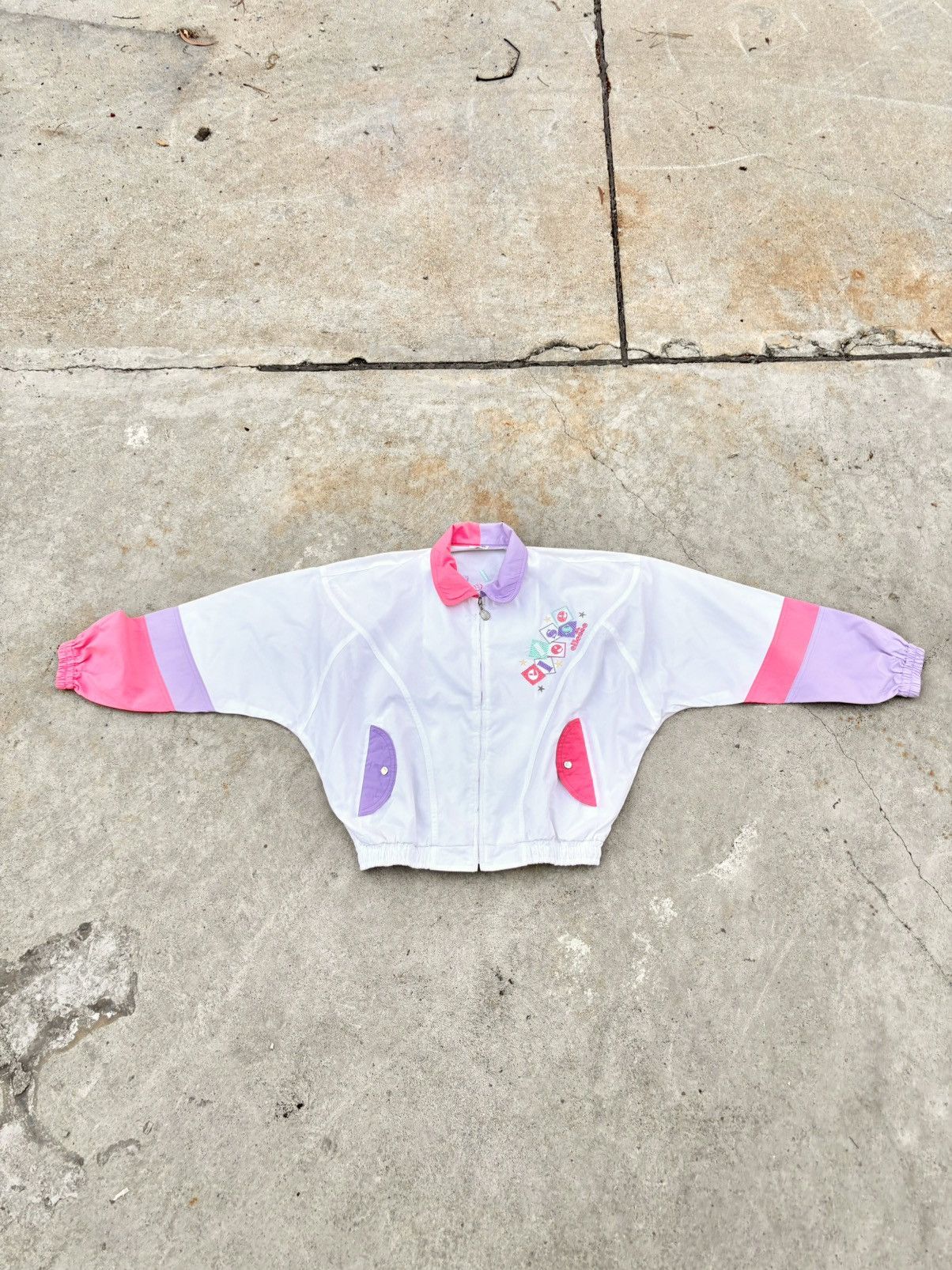Ellesse × Vintage Vintage Ellesse Cropped Essentials Windbreaker Jacket Size US M / EU 48-50 / 2 - 8 Thumbnail