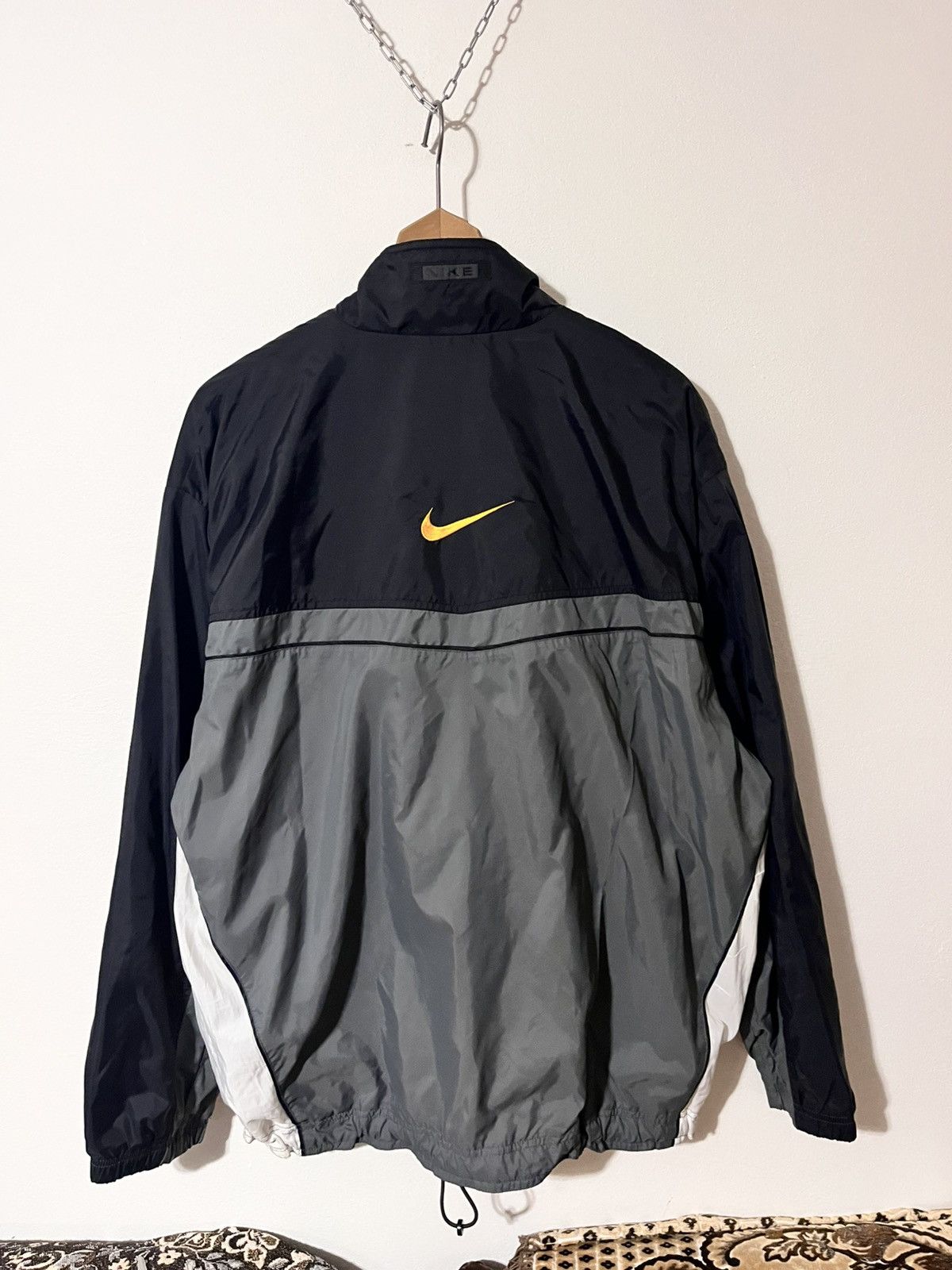 Nike NIKE💥VTG RARE JACKET CENTRE SWOOSH Size US XL / EU 56 / 4 - 1 Thumbnail