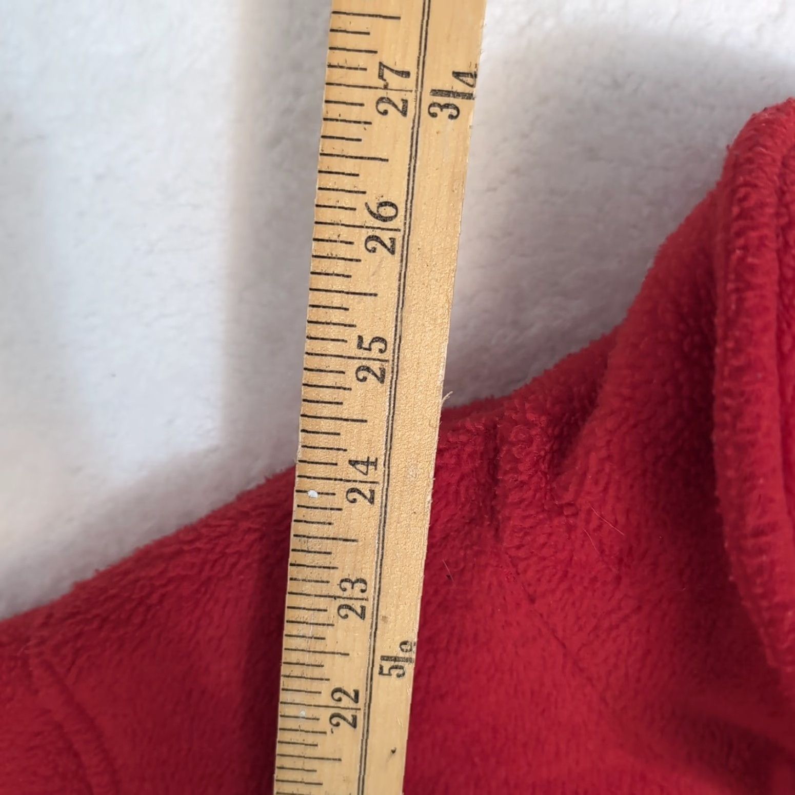 Patagonia VINTAGE Patagonia Logo Red Full Zip Fleece Jacket Women's M USA Size M / US 6-8 / IT 42-44 - 4 Thumbnail