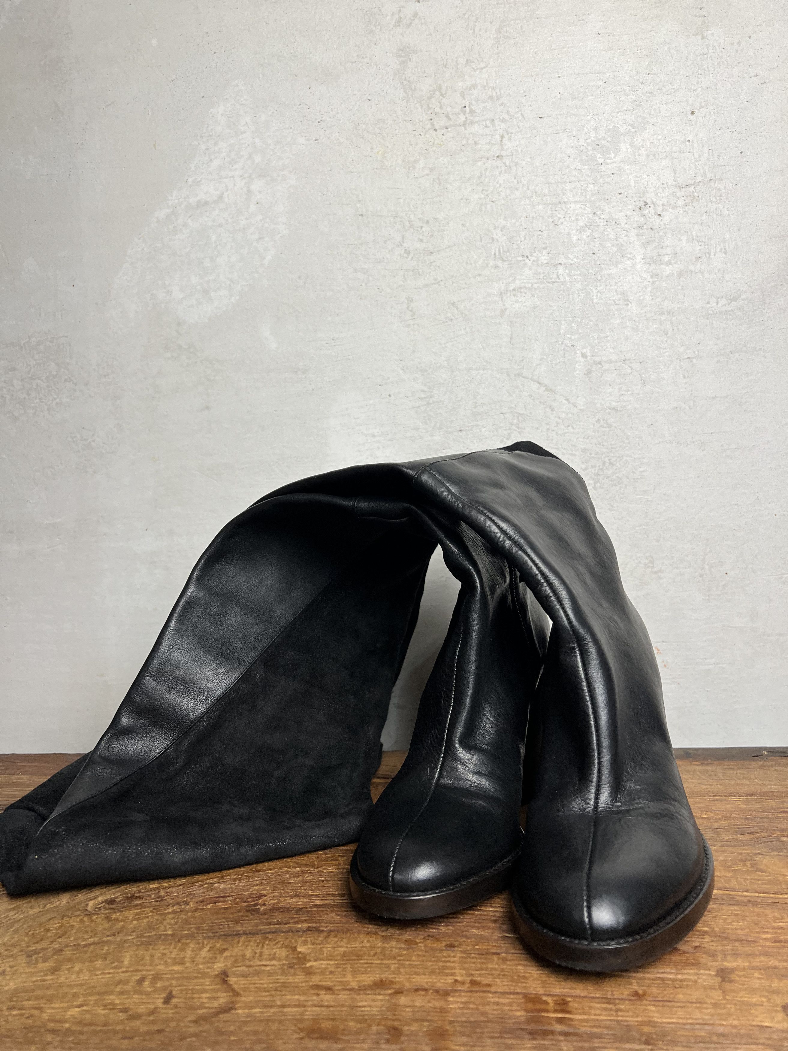 Haider Ackermann Haider Ackermann FW13 High Knee Deer Leather Boots Size US 9 / IT 39 - 5 Thumbnail