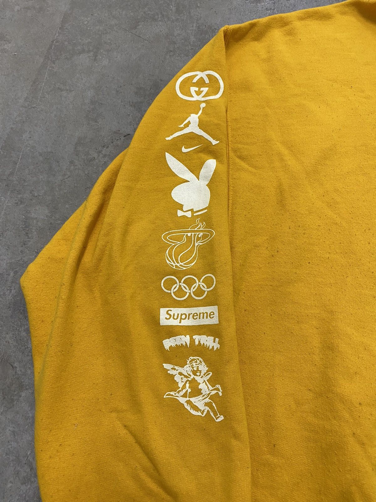 Nike Nike Sue me logo hoodie Size US XL / EU 56 / 4 - 2 Thumbnail