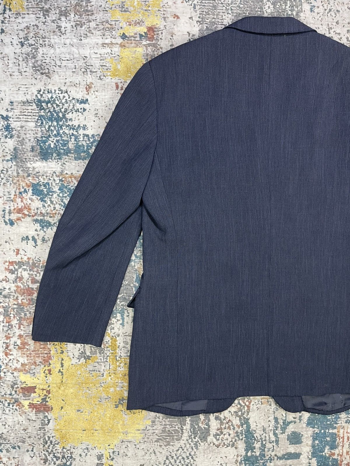 Japanese Brand D’Urban Modular Crumpled Weave Blazer Size US L / EU 52-54 / 3 - 6 Thumbnail