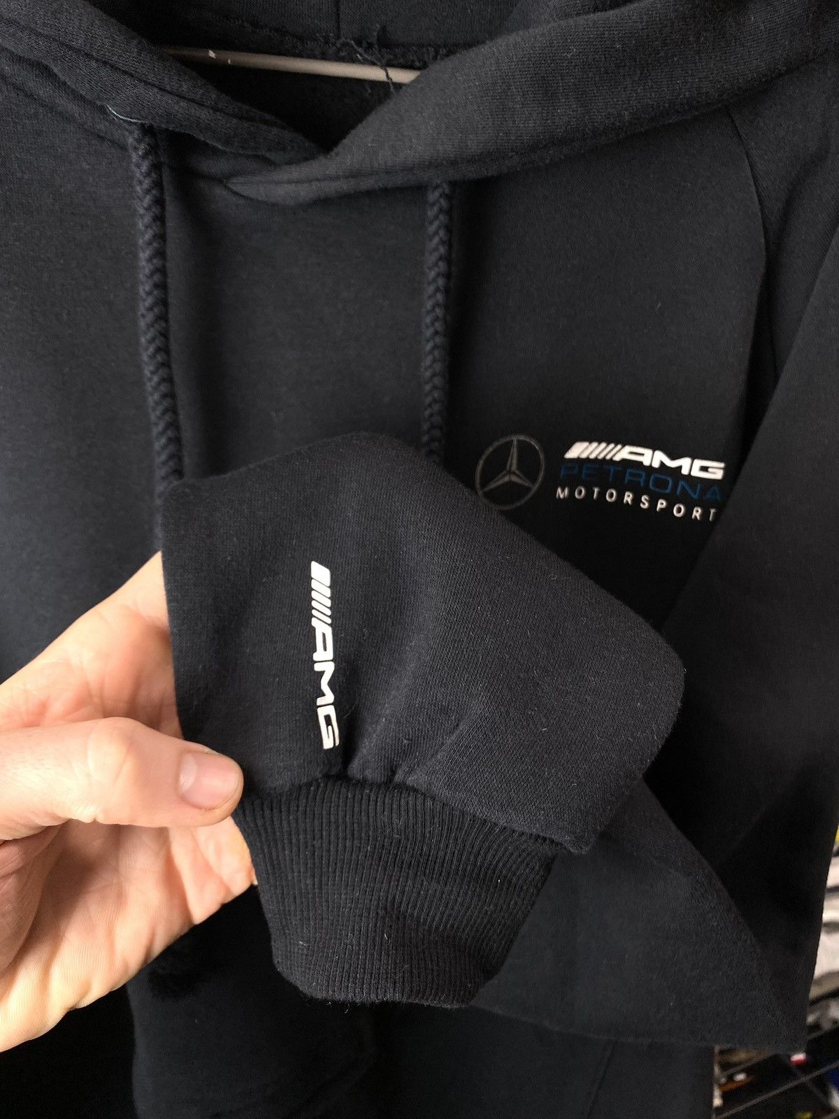 Mercedes-Benz Vintage Mercedes Benz Amg Hoodie Racing Porsche BMW Size US XL / EU 56 / 4 - 5 Thumbnail
