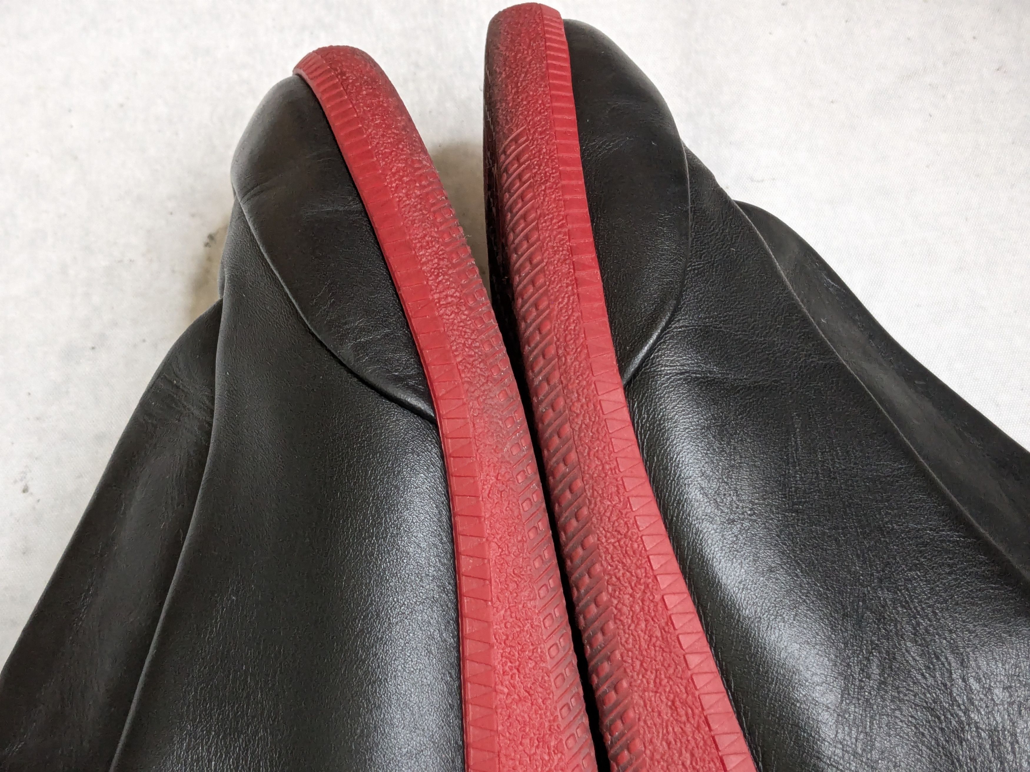 Maison Margiela Maison Margiela Future Black Red 11 44 Leather High Tops Size US 11 / EU 44 - 12 Thumbnail