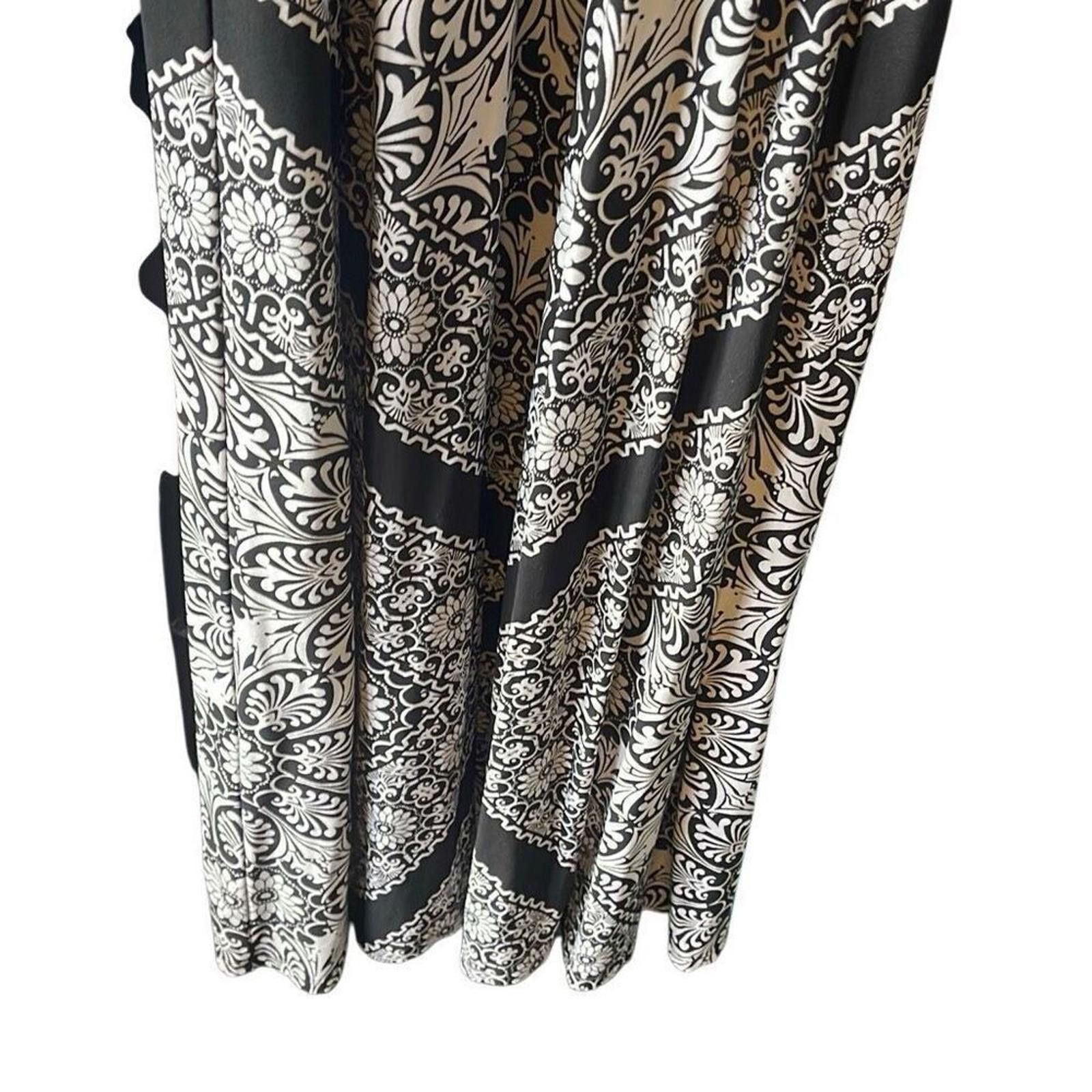 Designer White House Black Market summer bohemian maxi dress medium Size M / US 6-8 / IT 42-44 - 8 Thumbnail