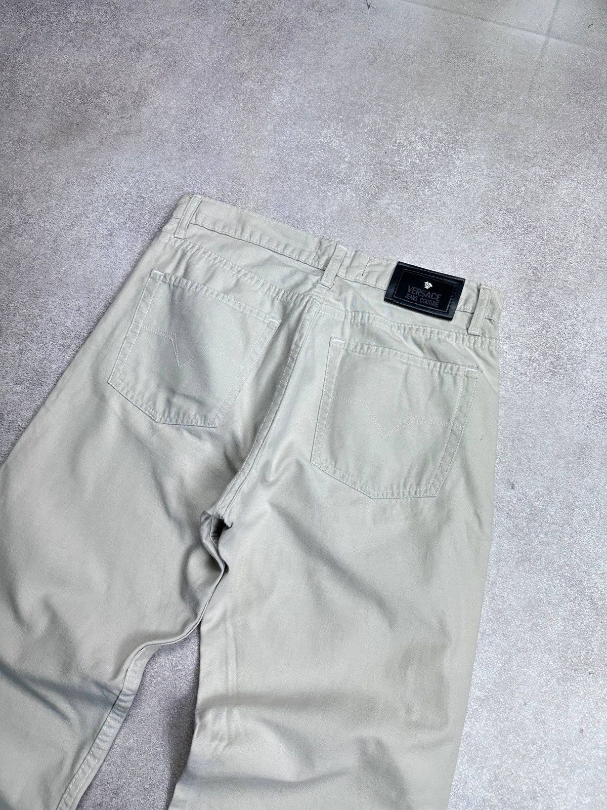 Versace Vintage Versace Medusa Chino Baggy Pants Y2K 32 Size US 32 / EU 48 - 2 Thumbnail