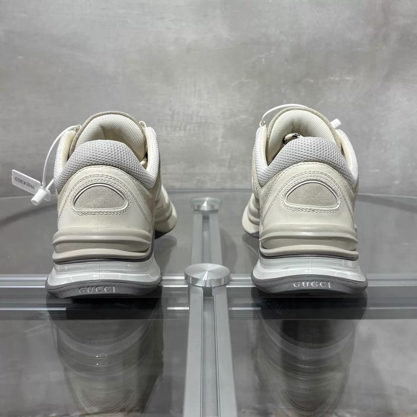Gucci Gucci women's white sneakers 37 Size US 6 / IT 36 - 6 Thumbnail