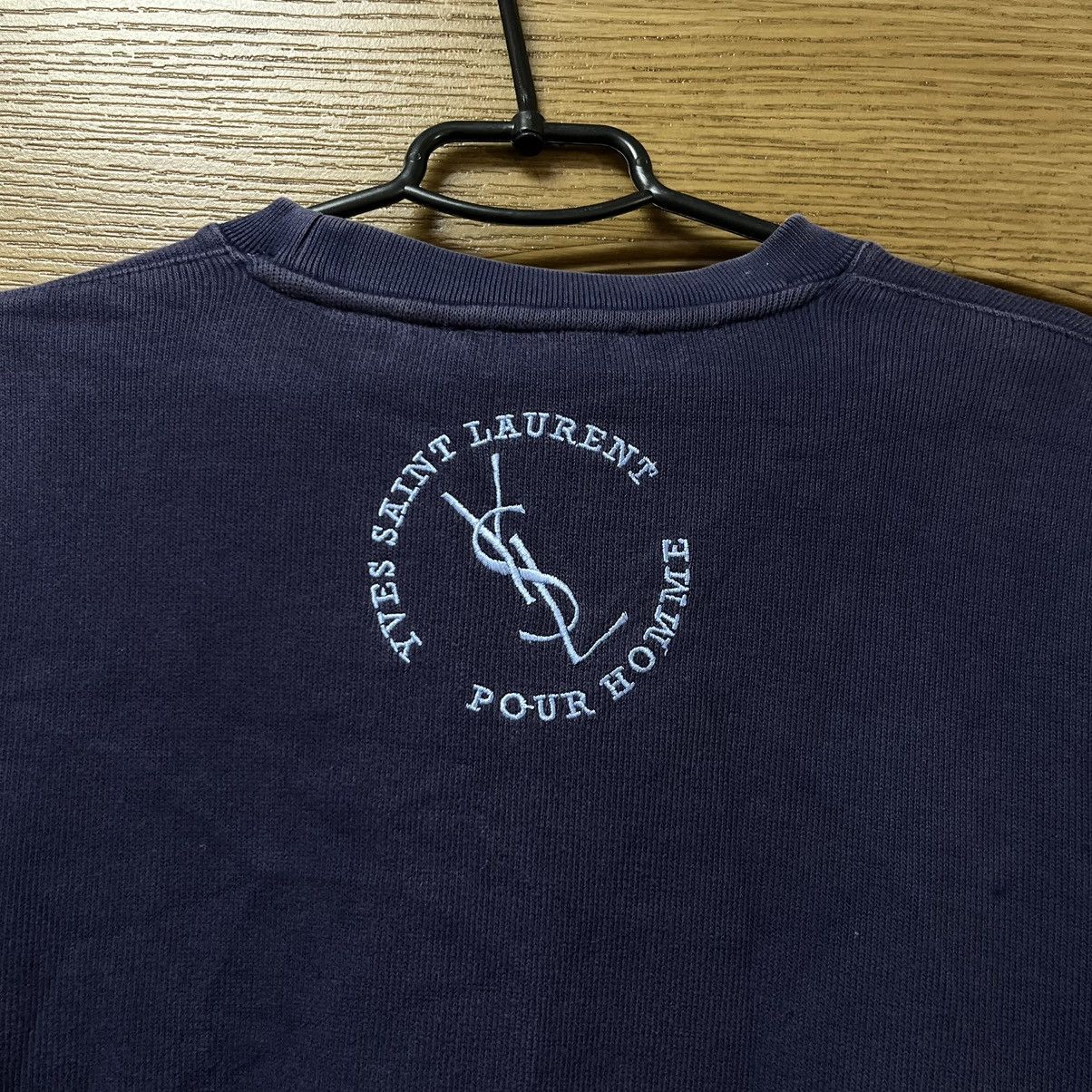 Yves Saint Laurent Vintage Yves Saint Laurent YSL Sweatshirt Size US L / EU 52-54 / 3 - 6 Thumbnail