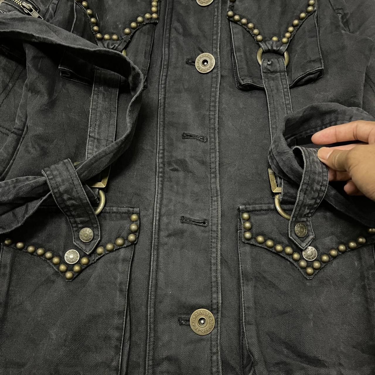 If Six Was Nine × Le Grande Bleu (L.G.B.) Vintage D.I.A Fur Racoon Parka Jacket Detachable Hood Size S / US 4 / IT 40 - 7 Thumbnail