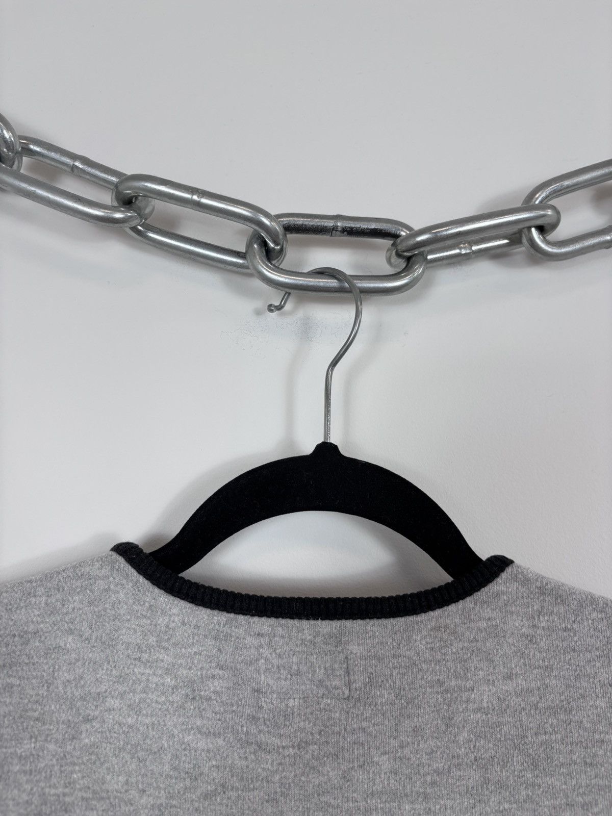 Iceberg Vintage Iceberg Jeans Women’s Big Logo Grey T-Shirt Tee Size L / US 10 / IT 46 - 19 Thumbnail