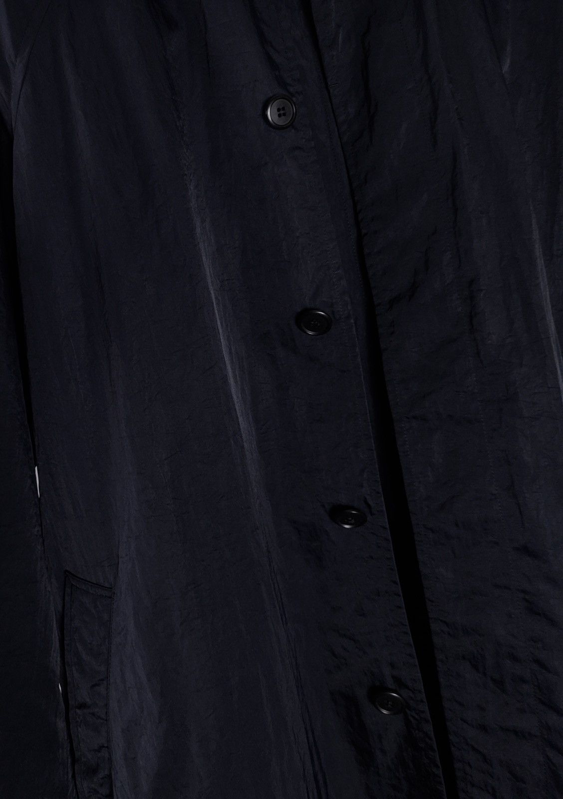 Yohji Yamamoto Yohji Yamamoto Oversized Nylon Hood Trench Coat Size US M / EU 48-50 / 2 - 14 Thumbnail