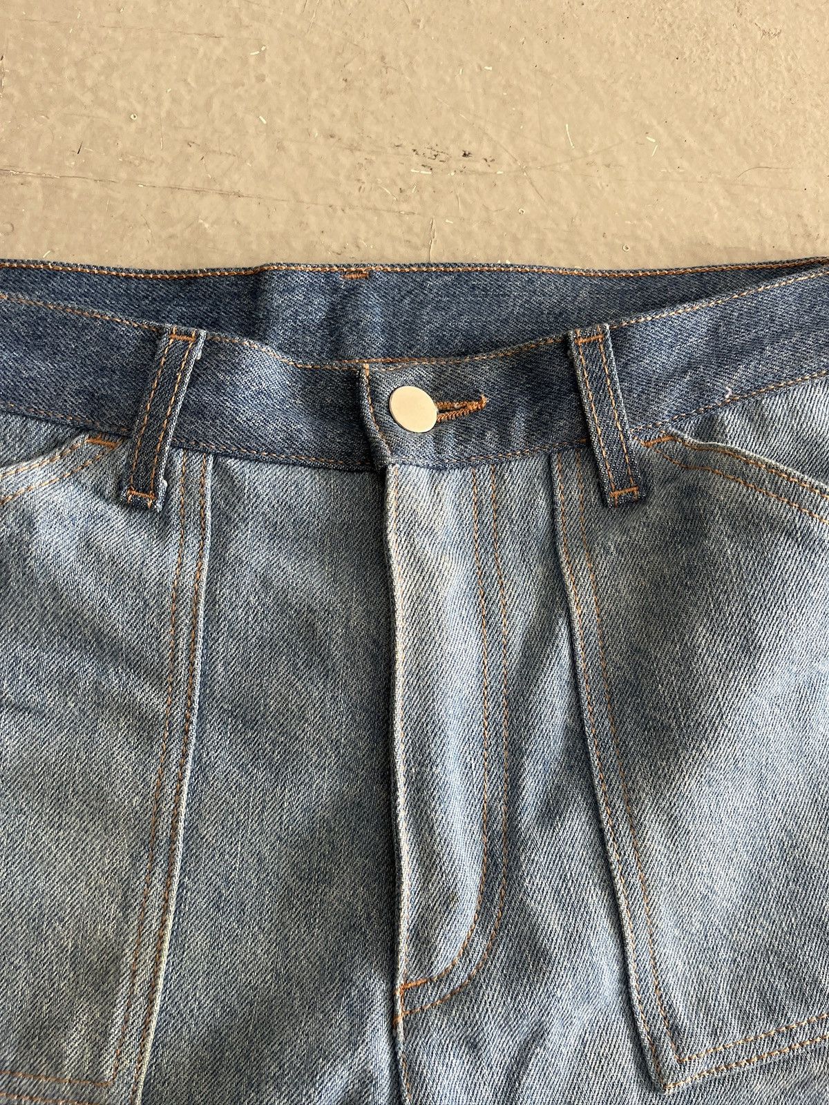 AVAVAV AVAVAV Two Tone Layered Jeans (unisex) Size US 30 / EU 46 - 13 Thumbnail
