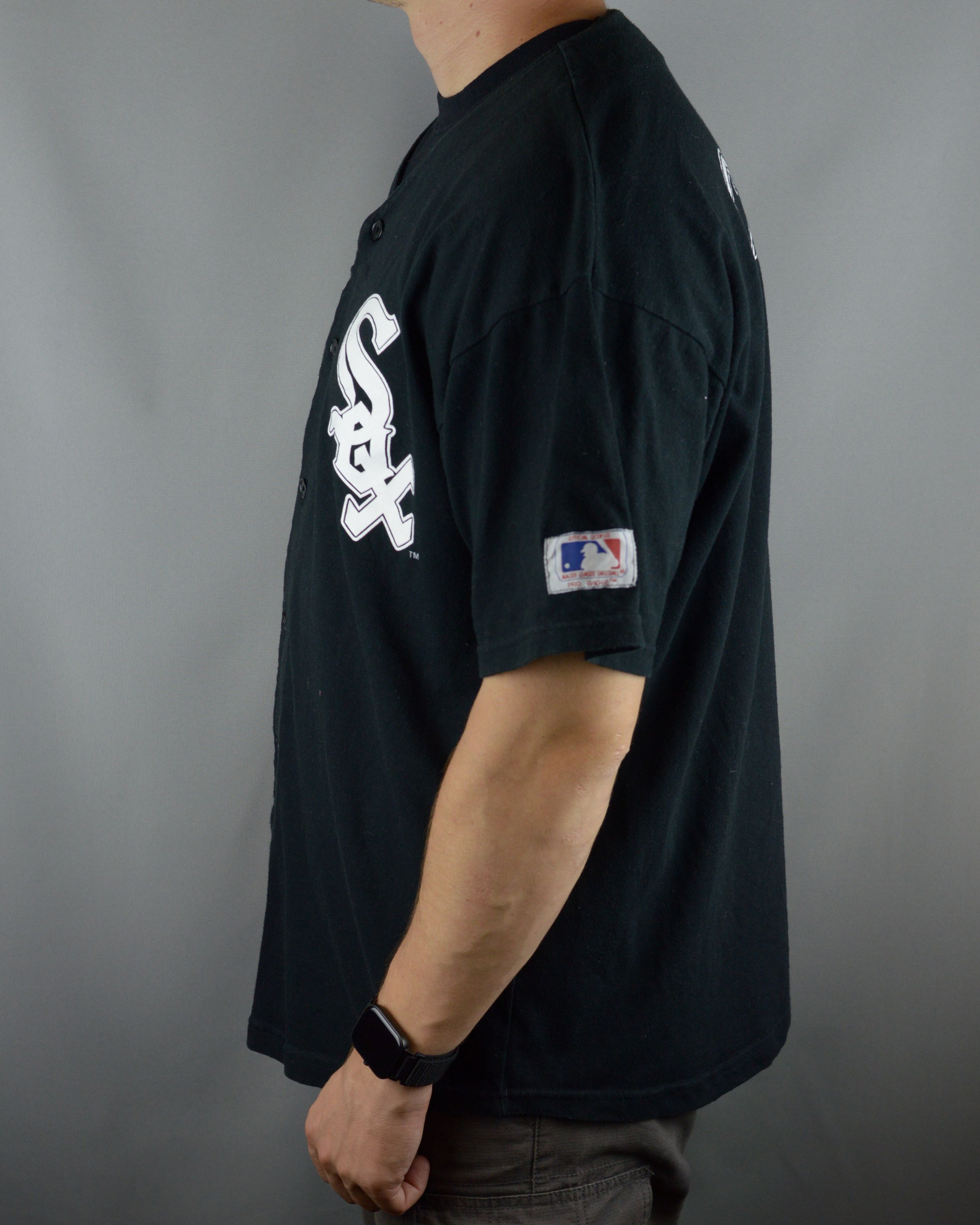 Vintage Vintage Chicago Sox 90s jersey t shirt Size US XL / EU 56 / 4 - 4 Thumbnail