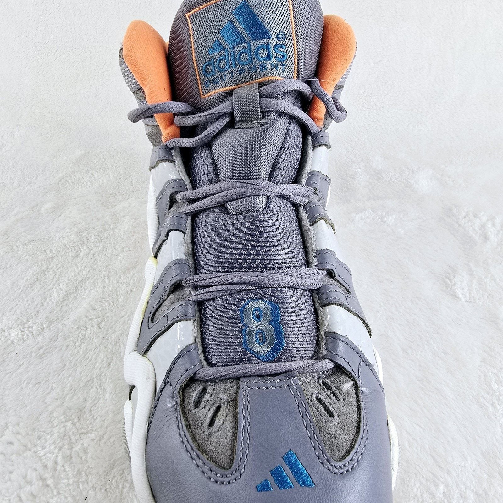 Adidas Adidas Top Ten Kobe Crazy 8 Grey/Orange/Blue/White Size 11 Size US 11 / EU 44 - 10 Thumbnail