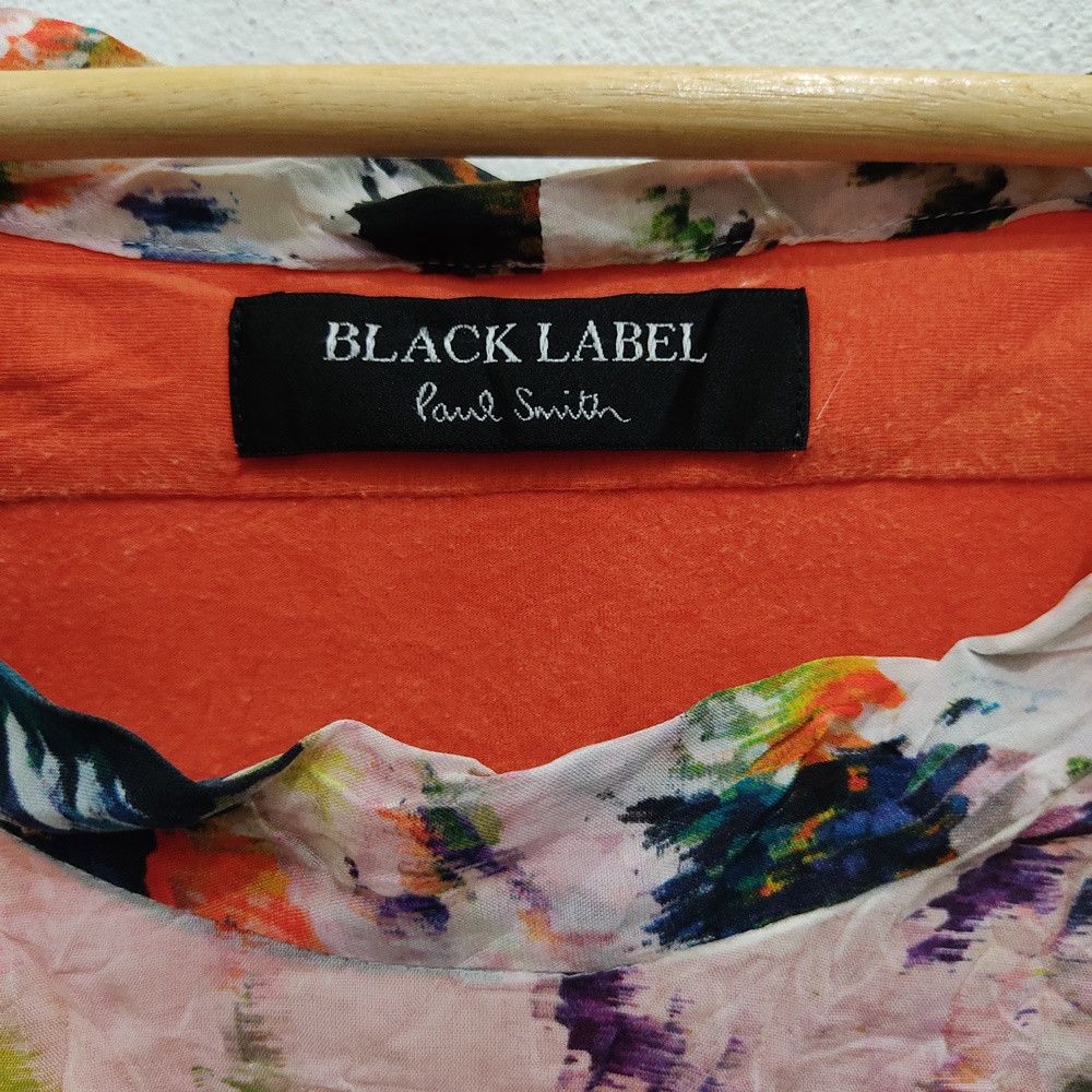 Black Label × Paul Smith × Vintage Black Label Paul Smith Floral Women Dress Blouse Sleveless Size M / US 6-8 / IT 42-44 - 5 Thumbnail