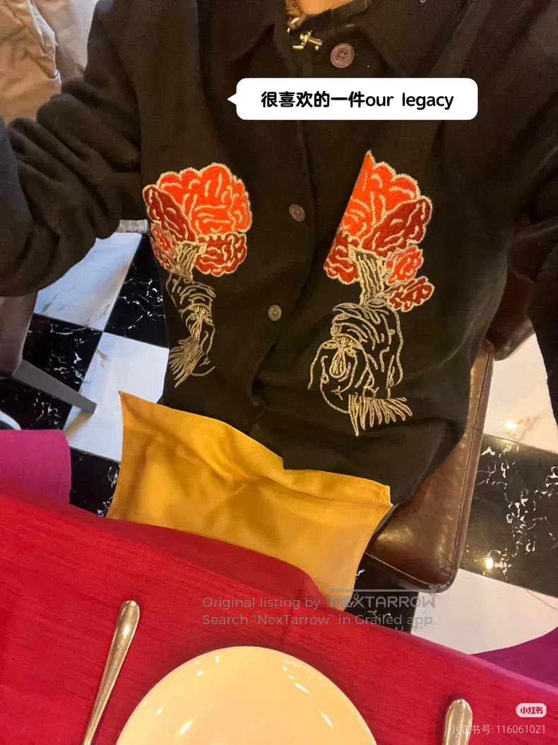 Our Legacy Our Legacy Embroidered Shirt Size US L / EU 52-54 / 3 - 9 Thumbnail