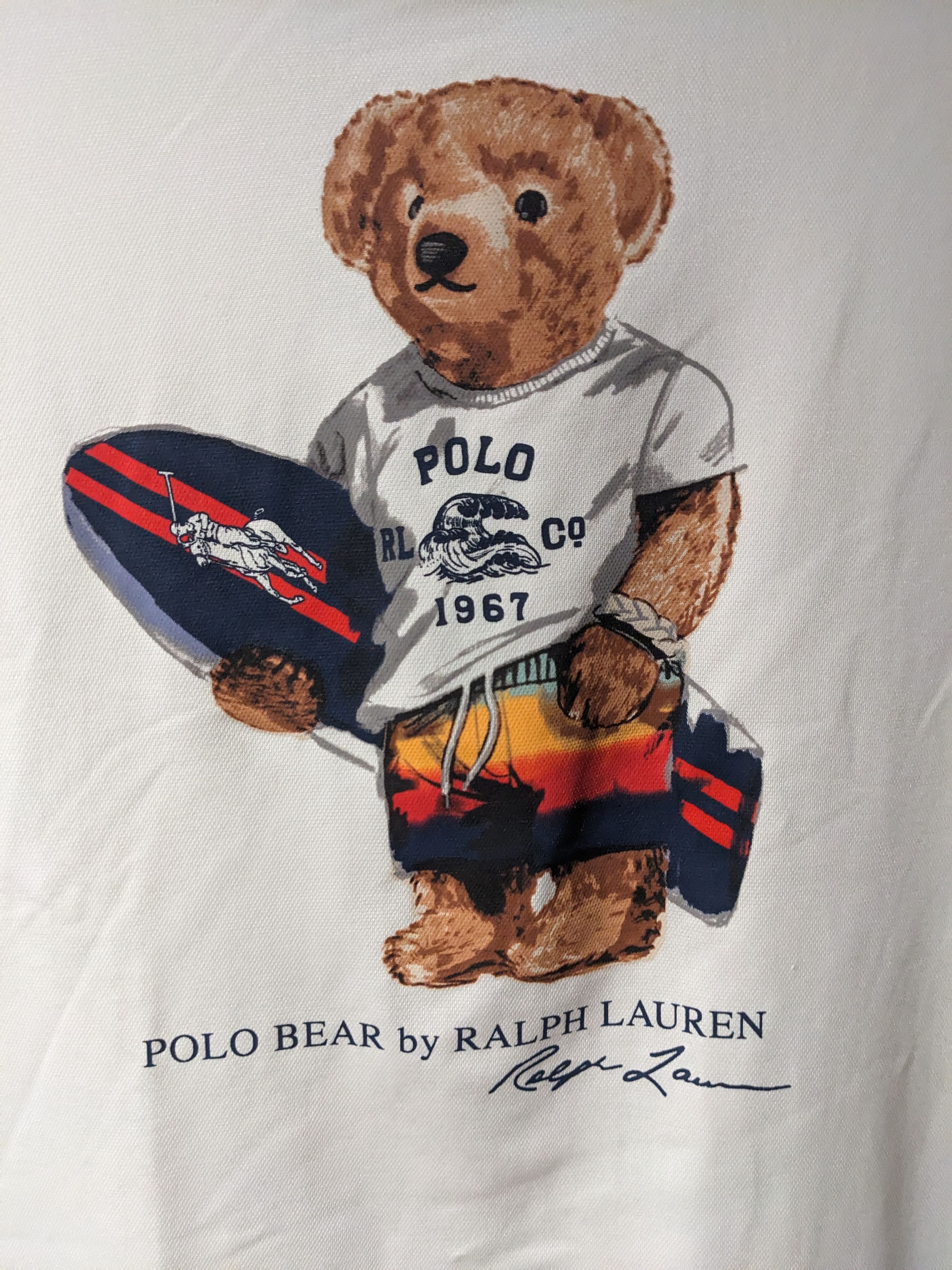 Polo Ralph Lauren Polo Bear by Ralph Lauren Kids Large Stretch Jersey Hoodie Size US L / EU 52-54 / 3 - 2 Thumbnail