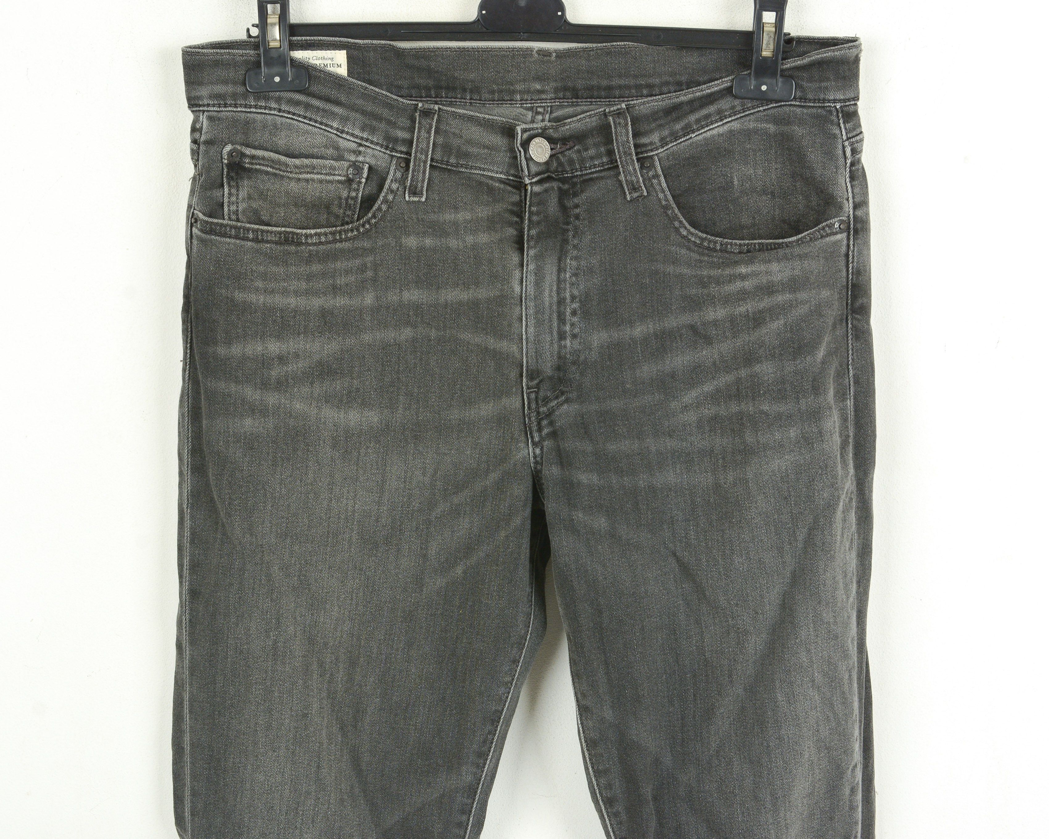 Levi's Premium Big E 511 Men W34 L34 Slim Straight Jeans Denim Pant Size US 34 / EU 50 - 2 Thumbnail