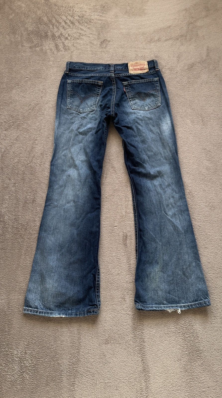 Levis Vintage Y2K Flare Bootcut Mudwash Jeans miss me sixty