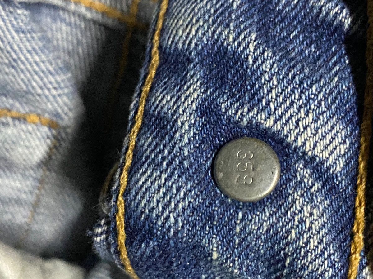 Levi's Vintage Levis 533 Rusty Ripped Baggy Jeans Size US 34 / EU 50 - 9 Thumbnail